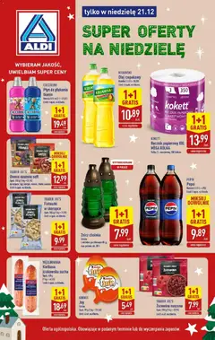Pogląd oferty "Aldi Gazetka - Super oferty na niedzielę" - ważna od 21.12.2025