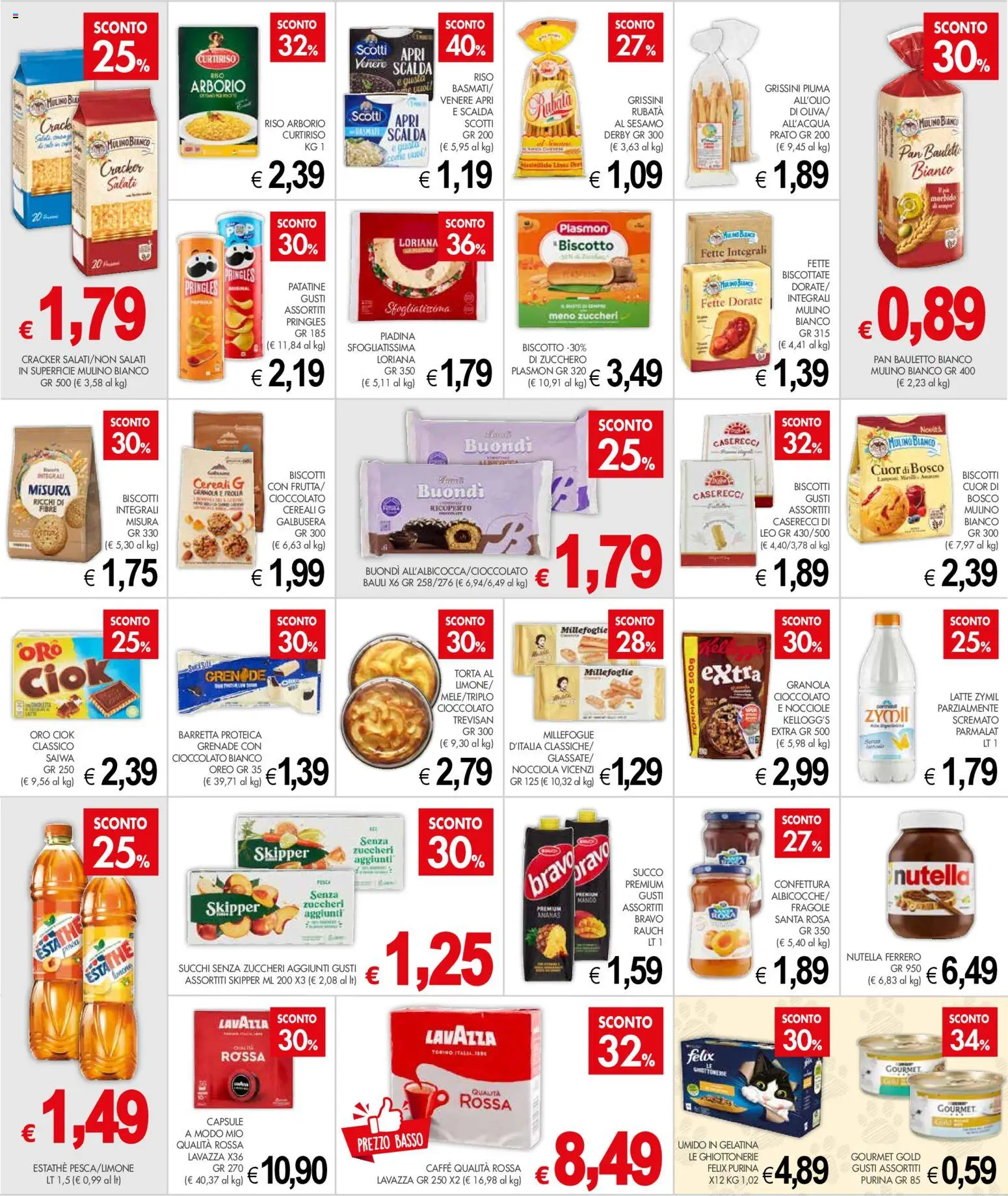 Volantino Presto Fresco del 27.04.2026 | Pagina: 7 | Prodotti: Caffè, Riso, Nocciole, Nutella