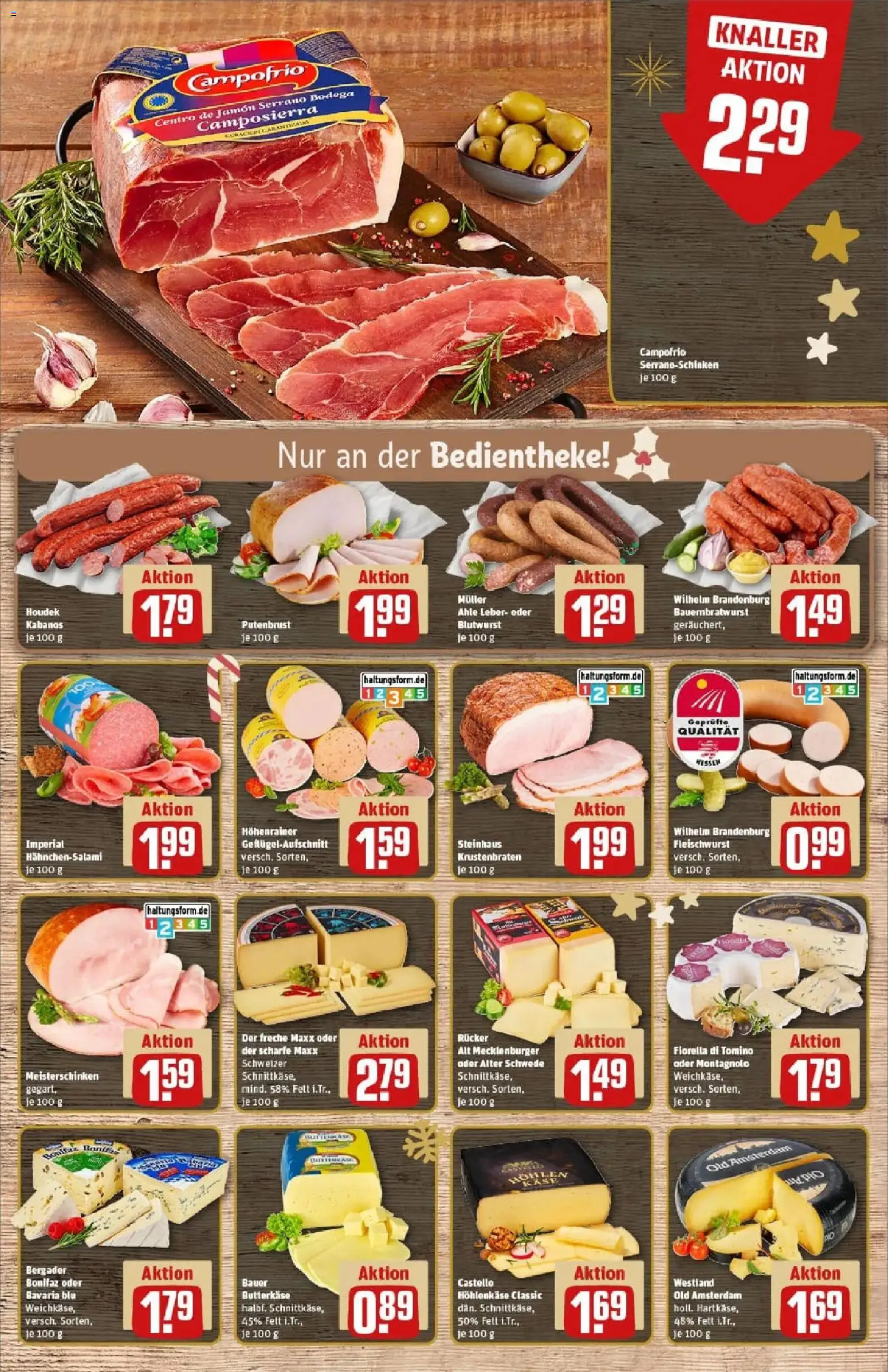 Rewe prospekt Höchst Im Odenwald	 – gültig ab 07.12.2025 | Seite: 9 | Produkte: Krustenbraten, Salami