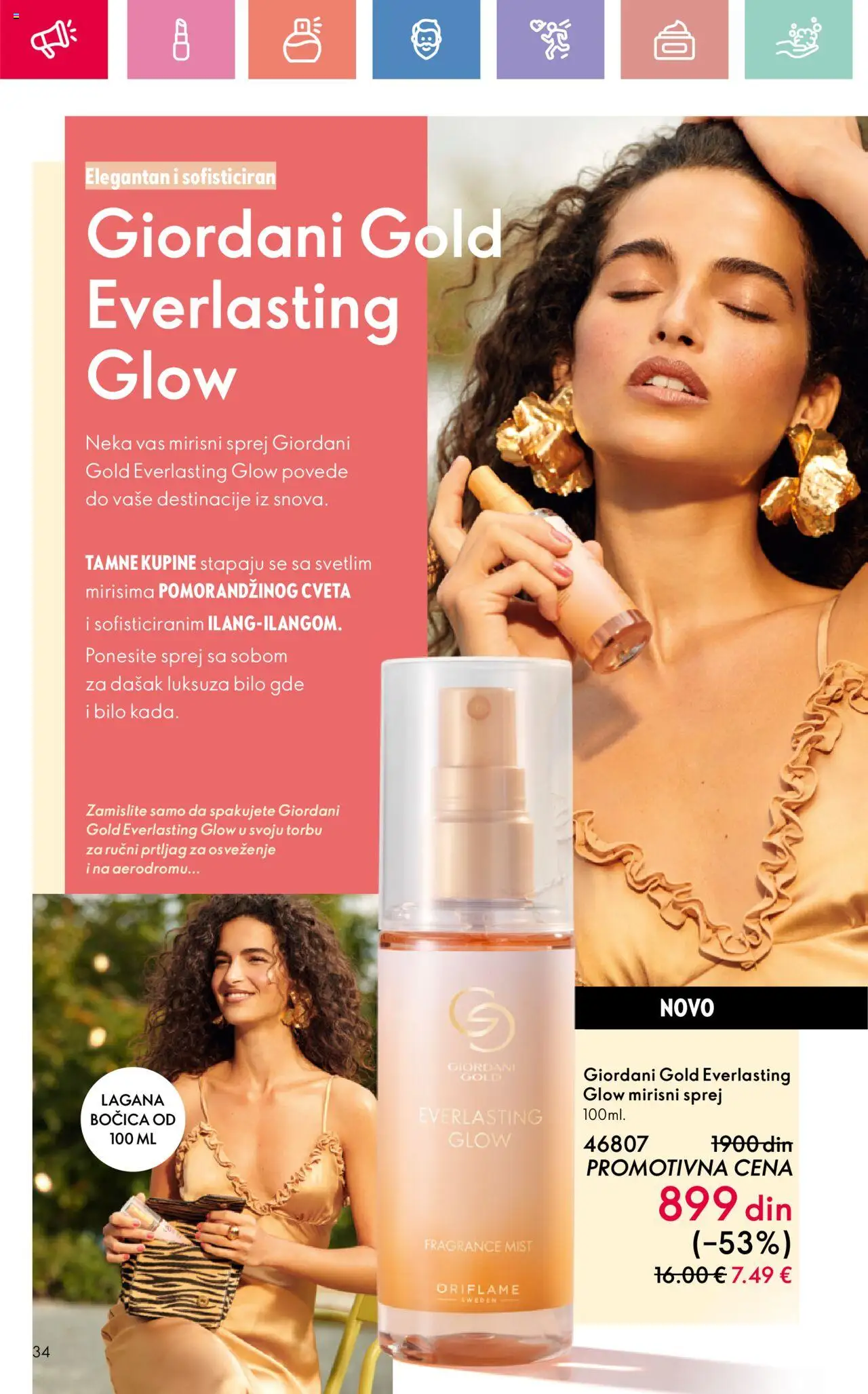 Oriflame katalog - važi od 03.08.2025 | Strana: 34 | Proizvode: Prtljag