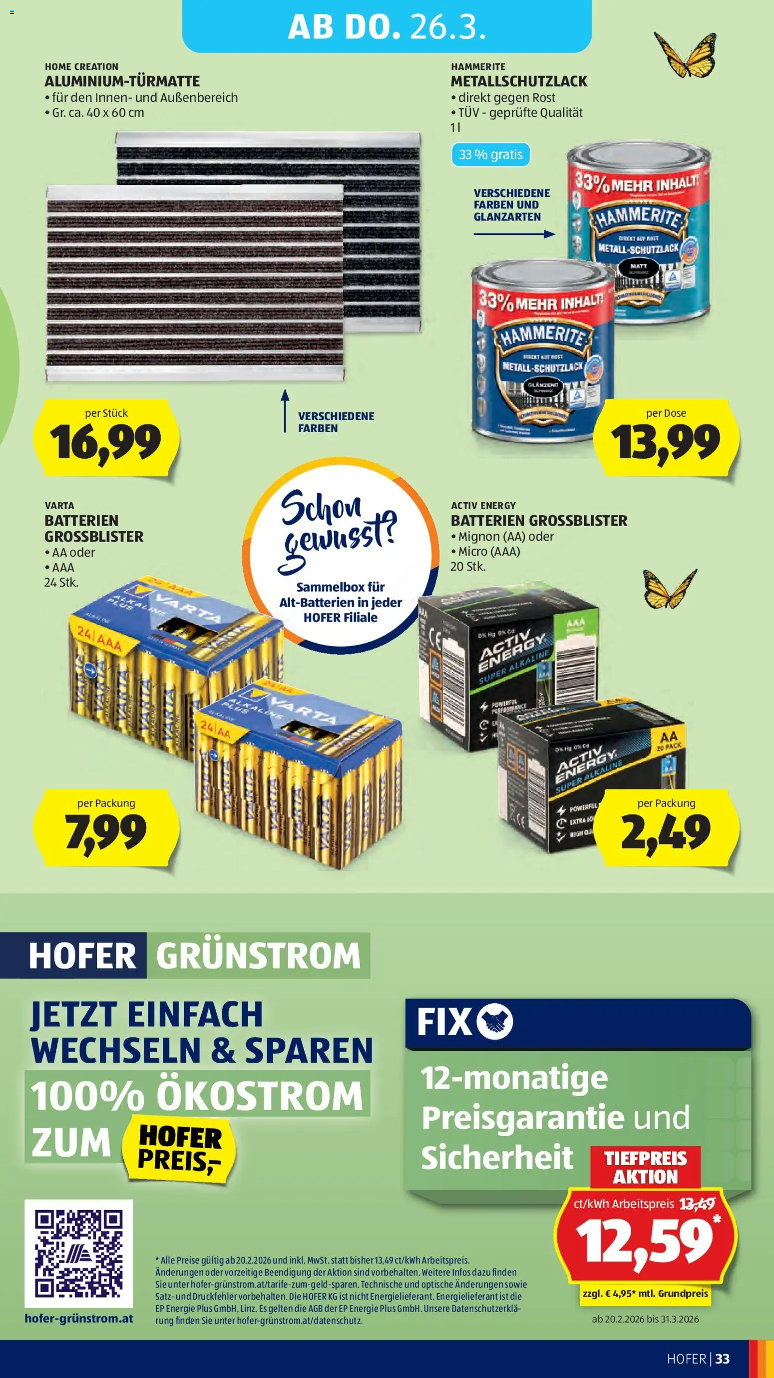 Hofer Flugblatt gültig ab 23.03.2026 | Seite: 41