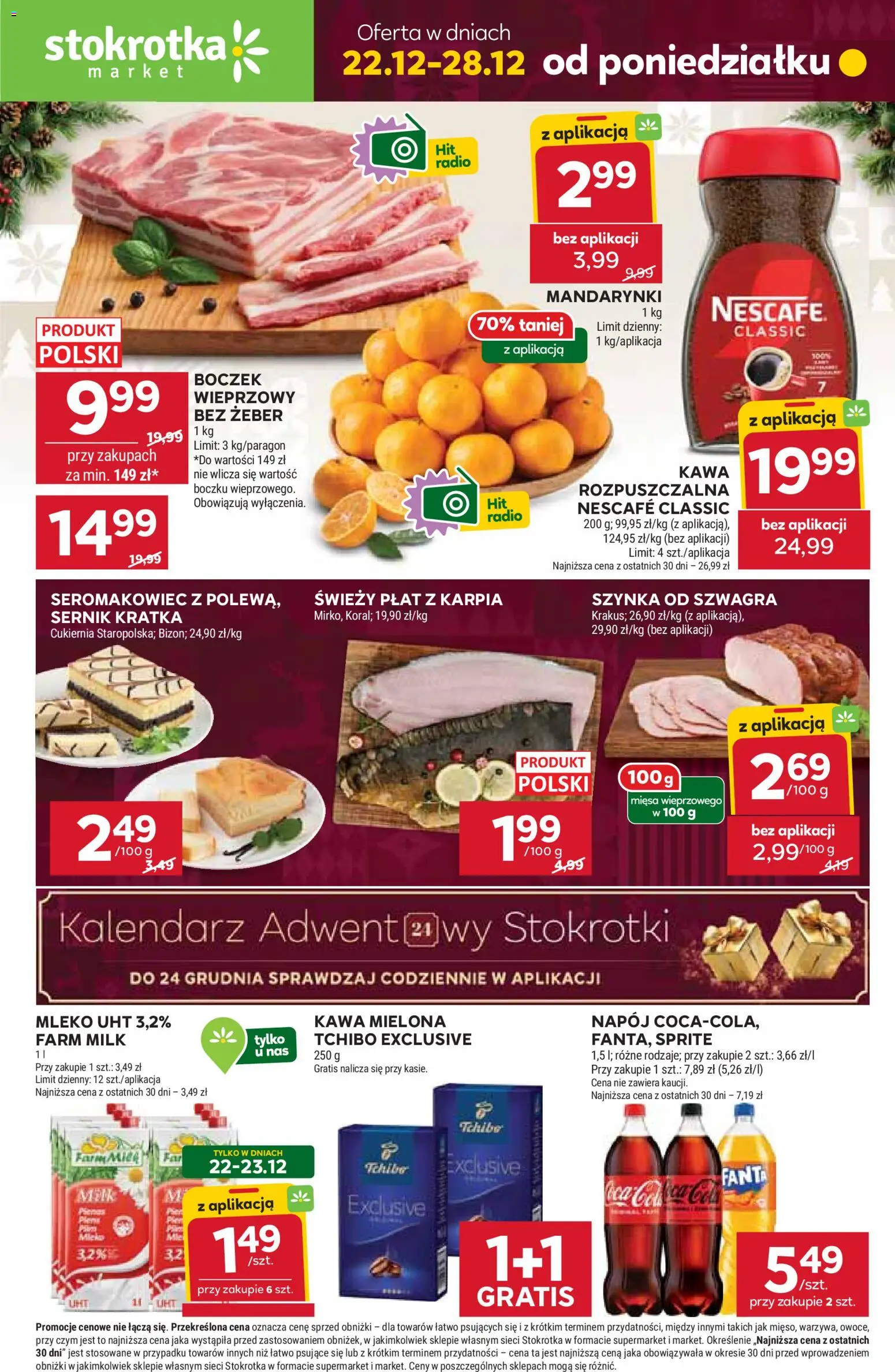 Stokrotka Gazetka - Market od 22.12.2025 | Strona: 1