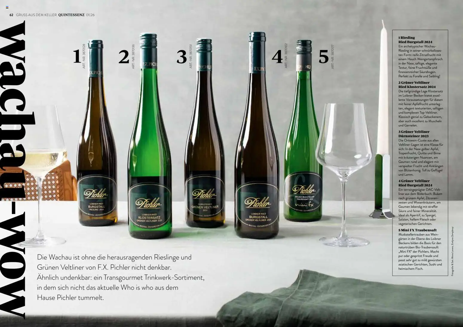 Transgourmet Quintessenz gültig ab 13.02.2026 | Seite: 33 | Produkte: Wein