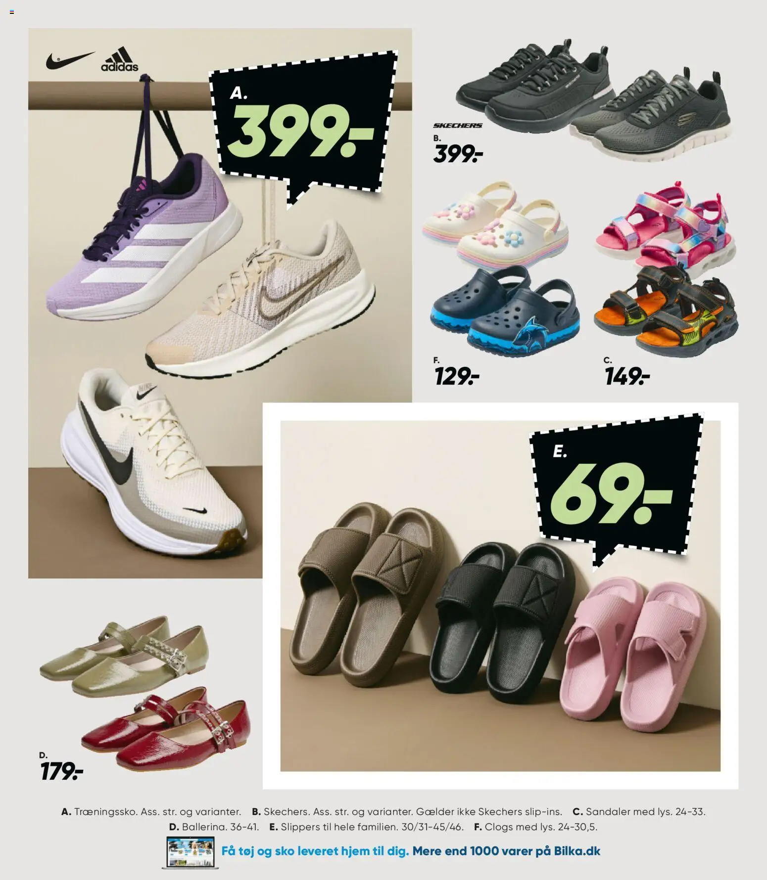 Bilka tilbudsavis – gyldig fra 24.04.2026 | Side: 38 | Produkter: Sandaler, Sko, Tøj