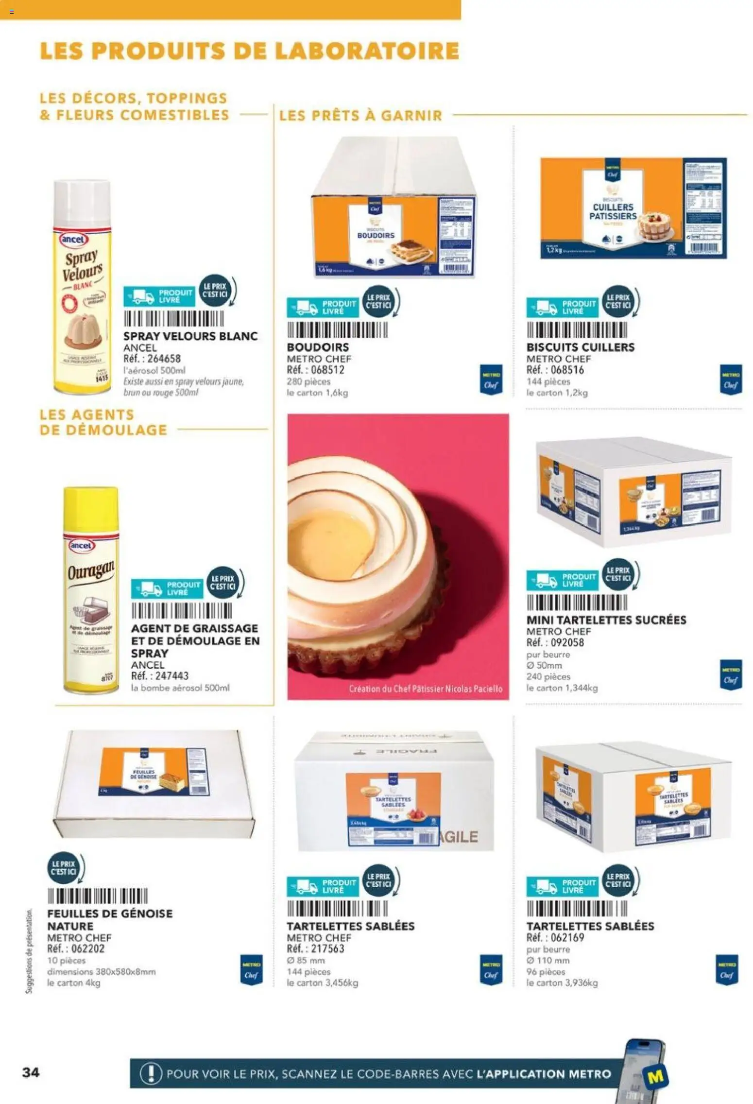 {H1} | Page: 34 | Produits: Beurre, Livre, Biscuits