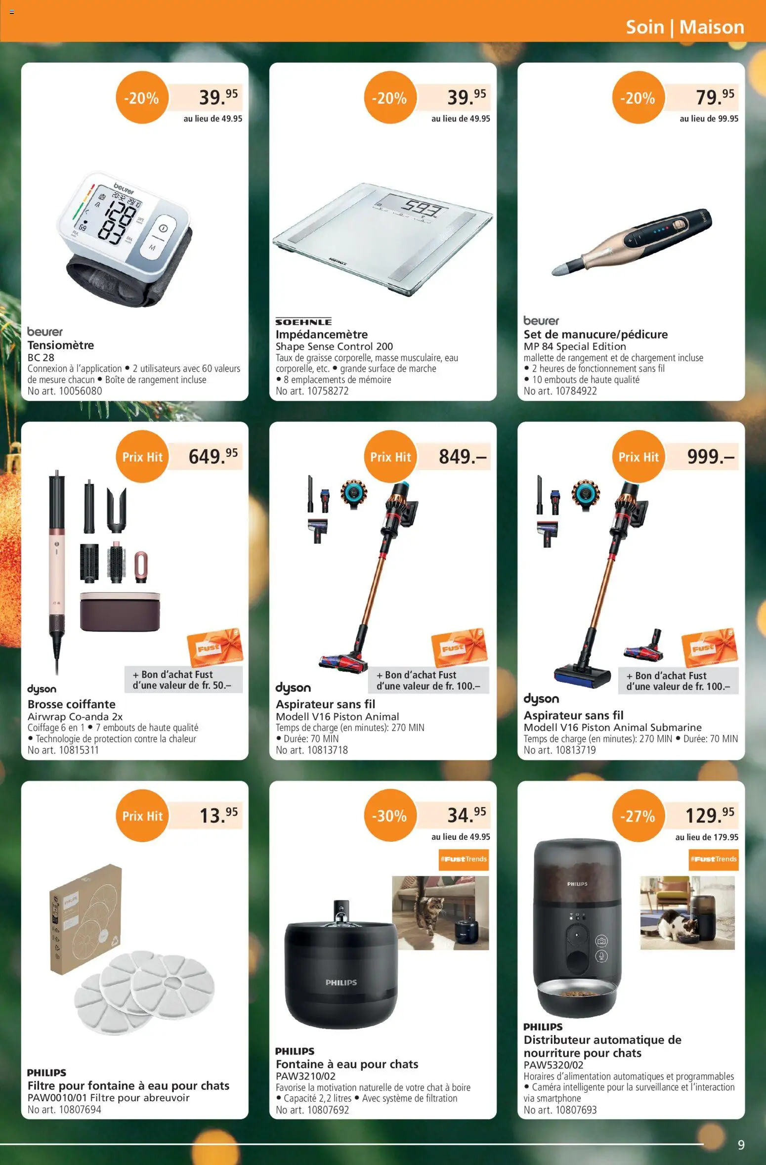 Fust Aktionen FR – gültig ab 01.12.2025 | Seite: 9 | Produkte: Smartphone, Philips, Dyson