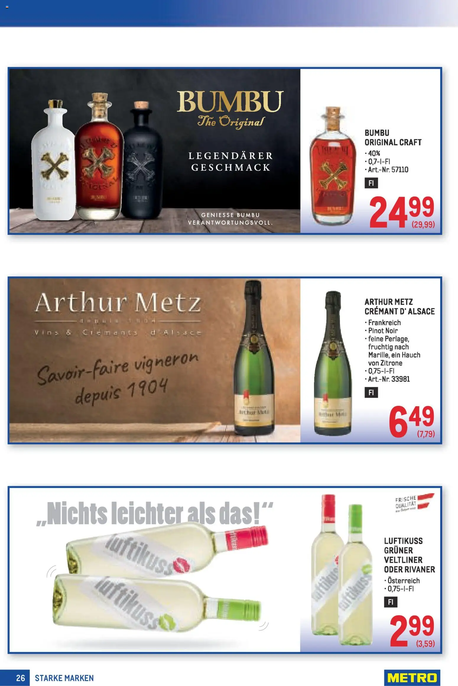 Metro angebote Starke Marken gültig ab 30.04.2026 | Seite: 26 | Produkte: Zitrone