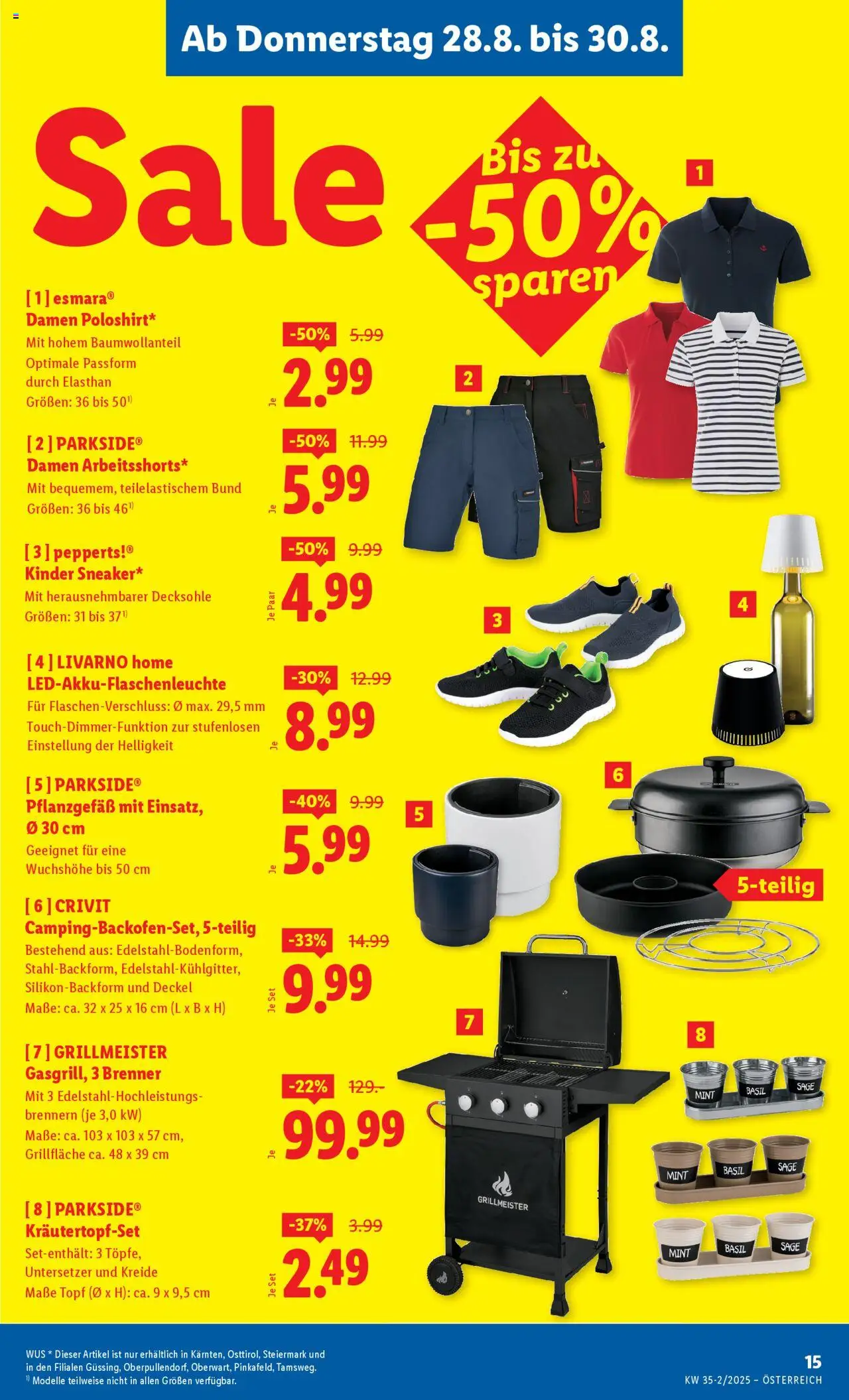 Lidl Flugblatt - Oberpullendorf, Güssing, Oberwart gültig ab 28.08.2025 | Seite: 17