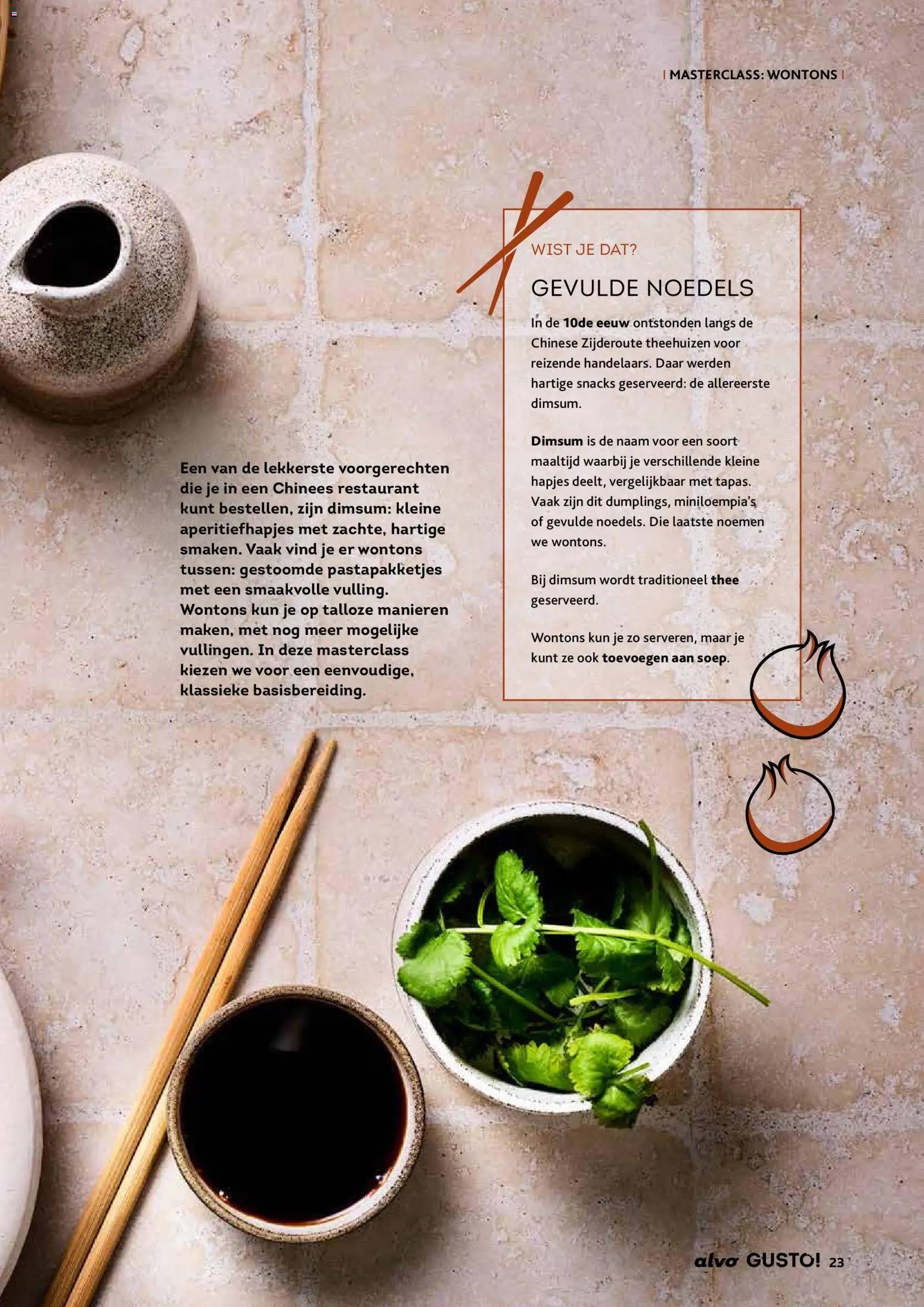 {H1} | Pagina: 23 | Producten: Thee, Noedels, Snacks