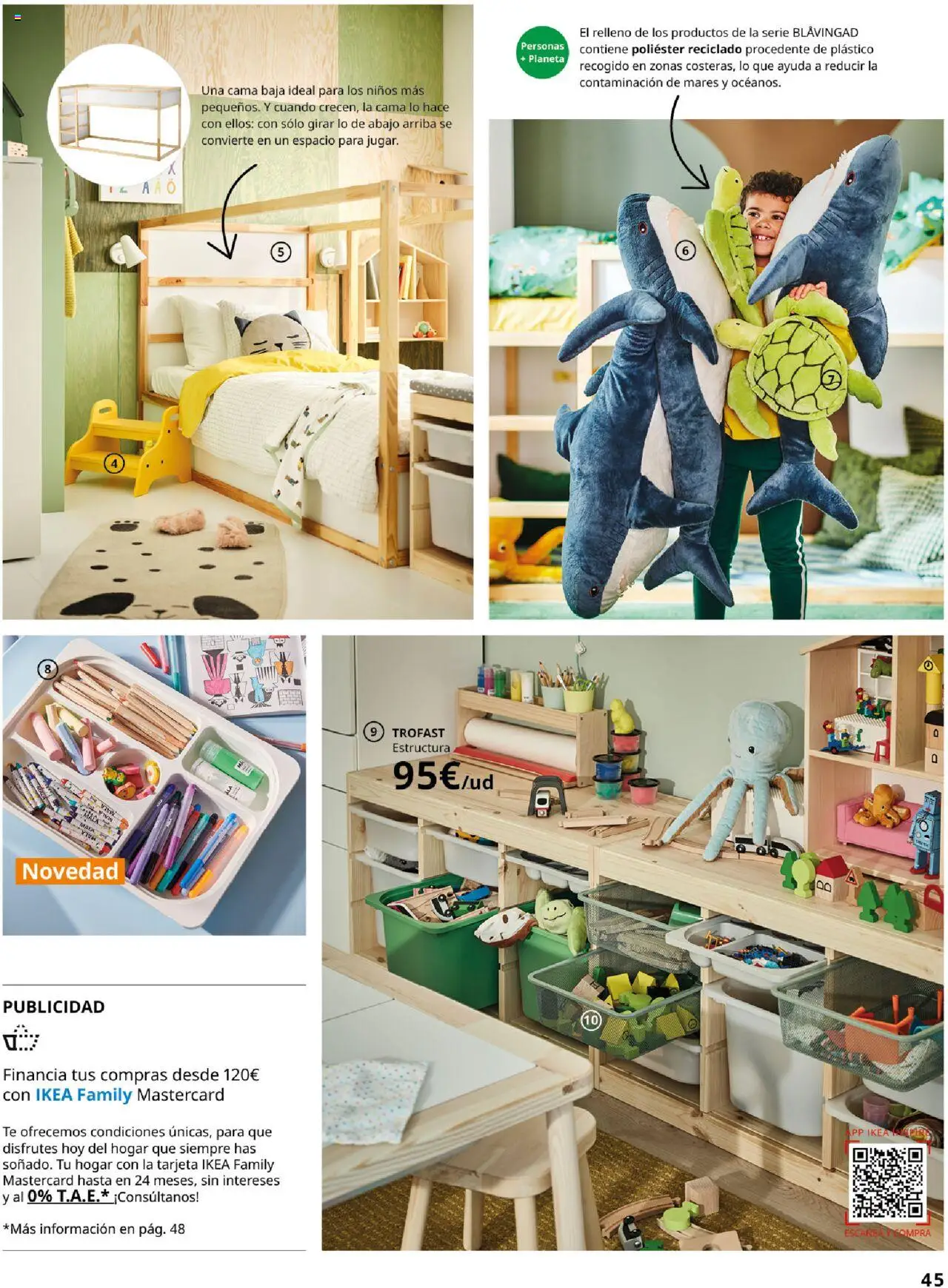 Catálogo IKEA Dormitorios │ válido desde el 04.02.2025 | Página: 45 | Productos: Té, Cama