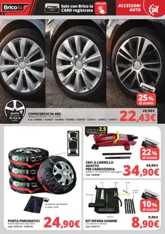 Anteprima del volantino Brico io volantino Accessori Auto valido a partire dal 26.03.2026 | Pagina: 3 | Prodotti: Carrello, Colla, Astuccio