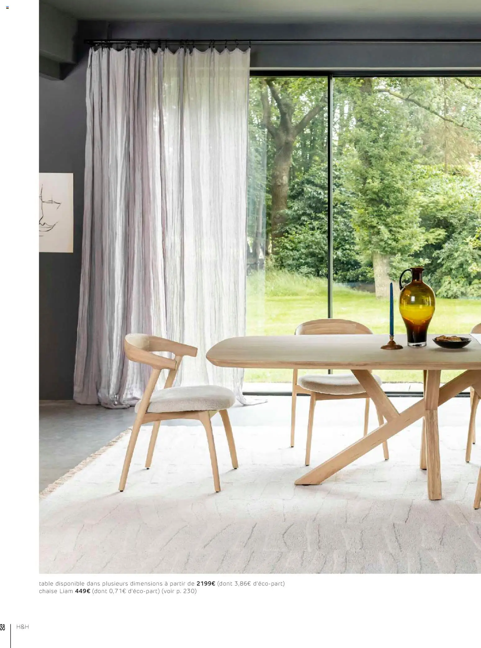 {H1} | Page: 38 | Produits: Table, Chaise