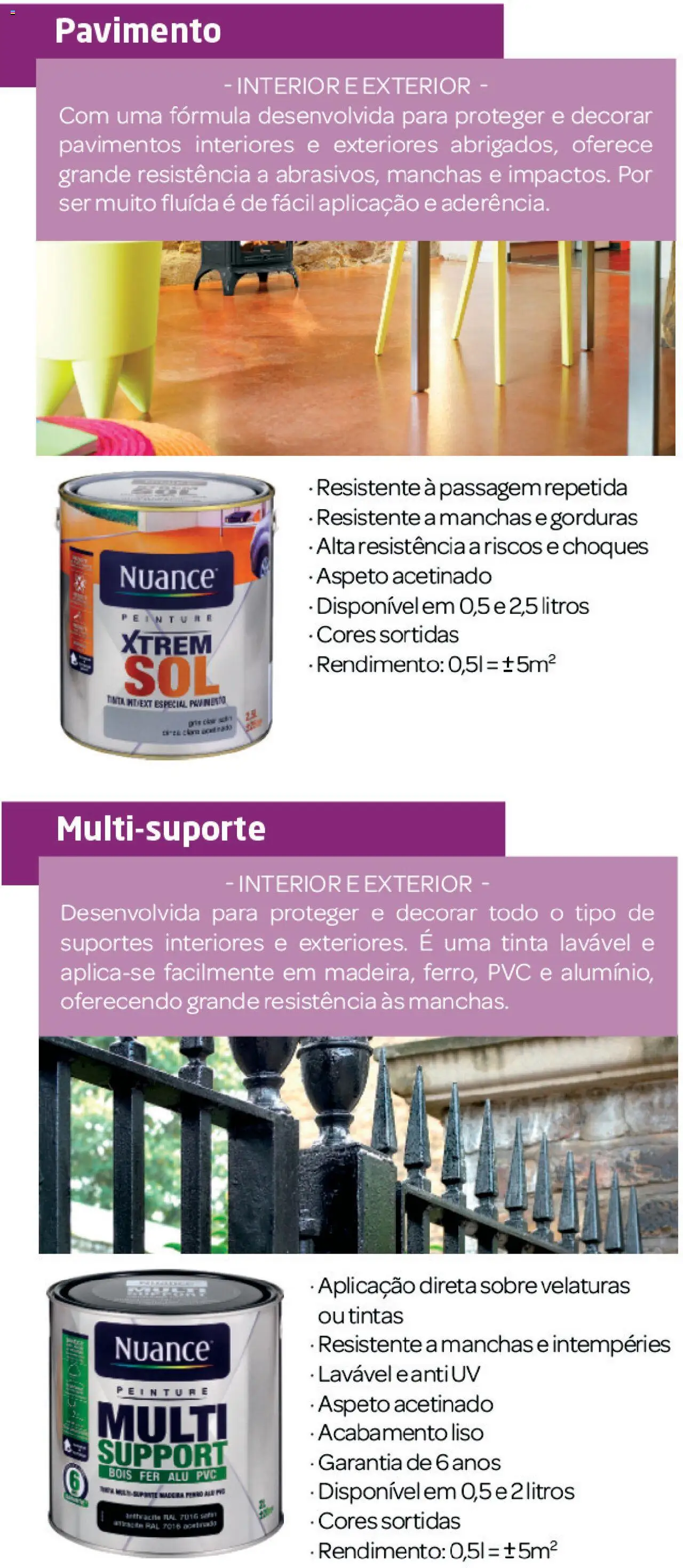 BricoMarché Nuance - Multi - superficies  │ válido de 27.12.2023 | Página: 4 | Produtos: Tinta