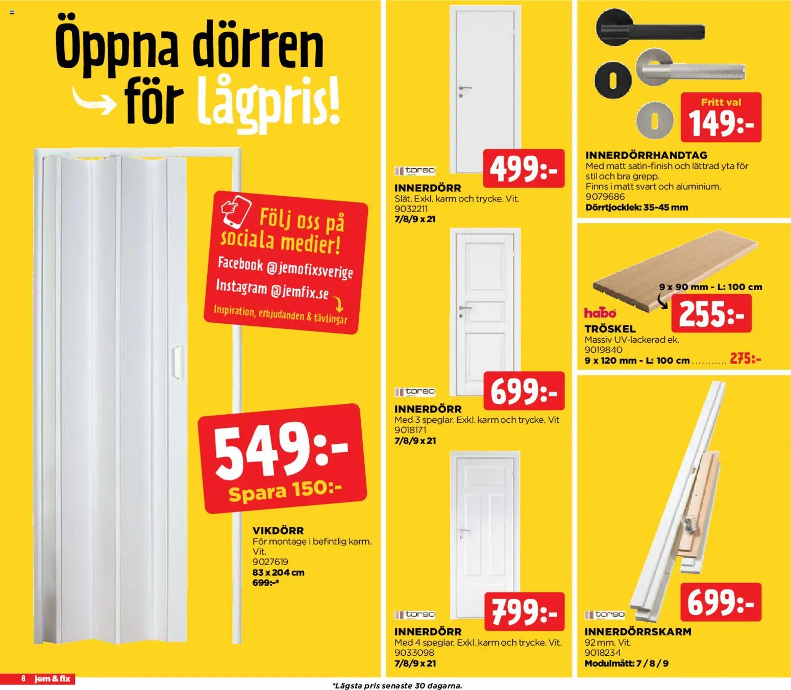 Jem & Fix reklamblad aktuell från 29.12.2025 | Sida: 8