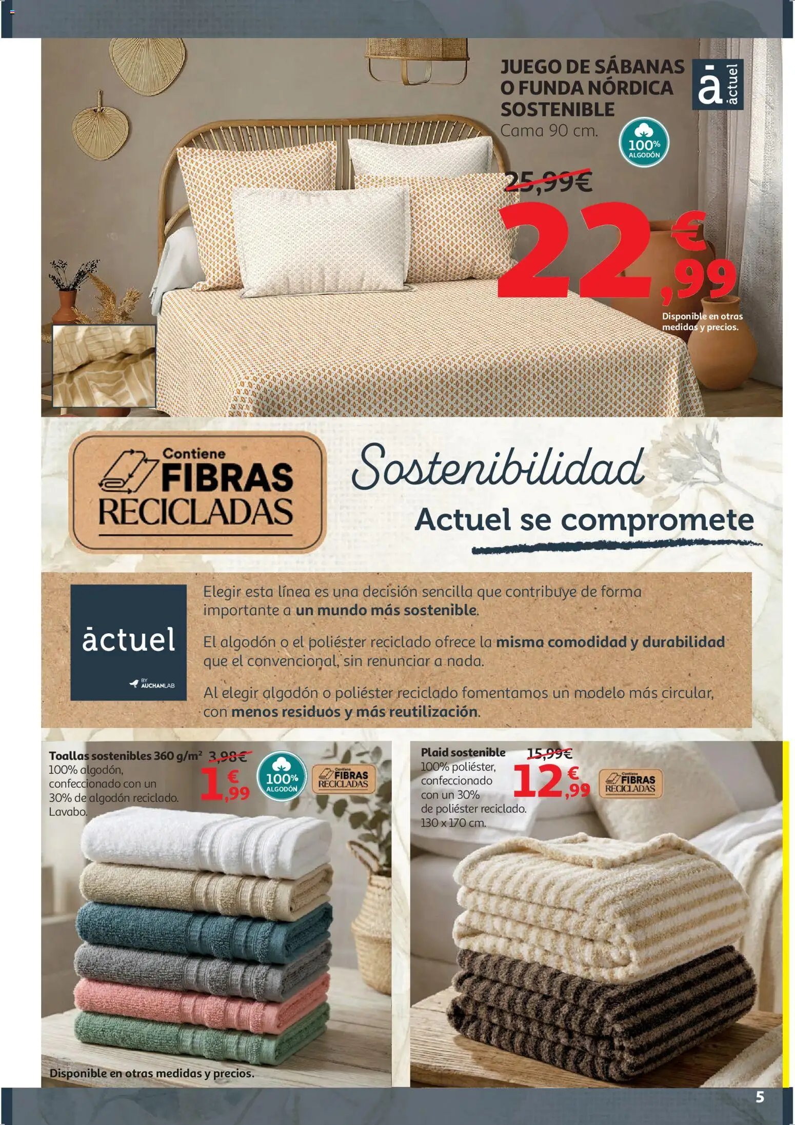 Alcampo - HG Cat │ válido desde el 09.01.2026 | Página: 5 | Productos: Juego de sábanas, Funda, Cama, Lavabo