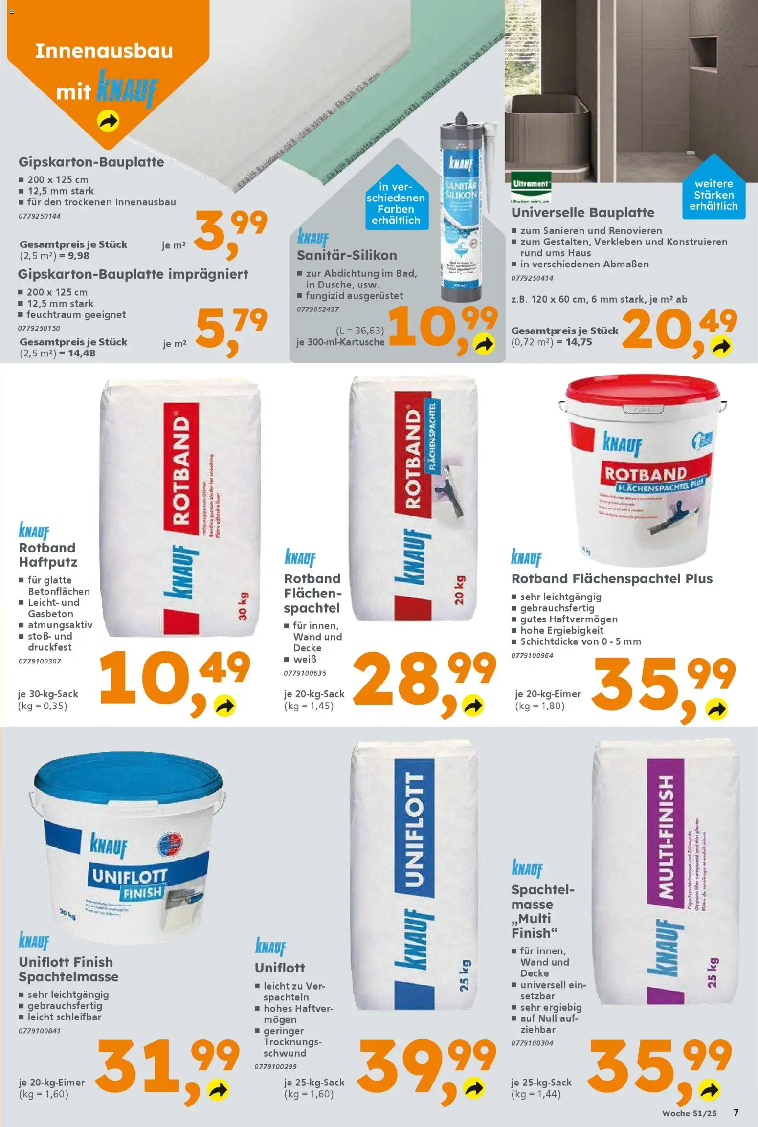 Globus Baumarkt prospekt Magdeburg	 – gültig ab 15.12.2025 | Seite: 7 | Produkte: Decke, Finish