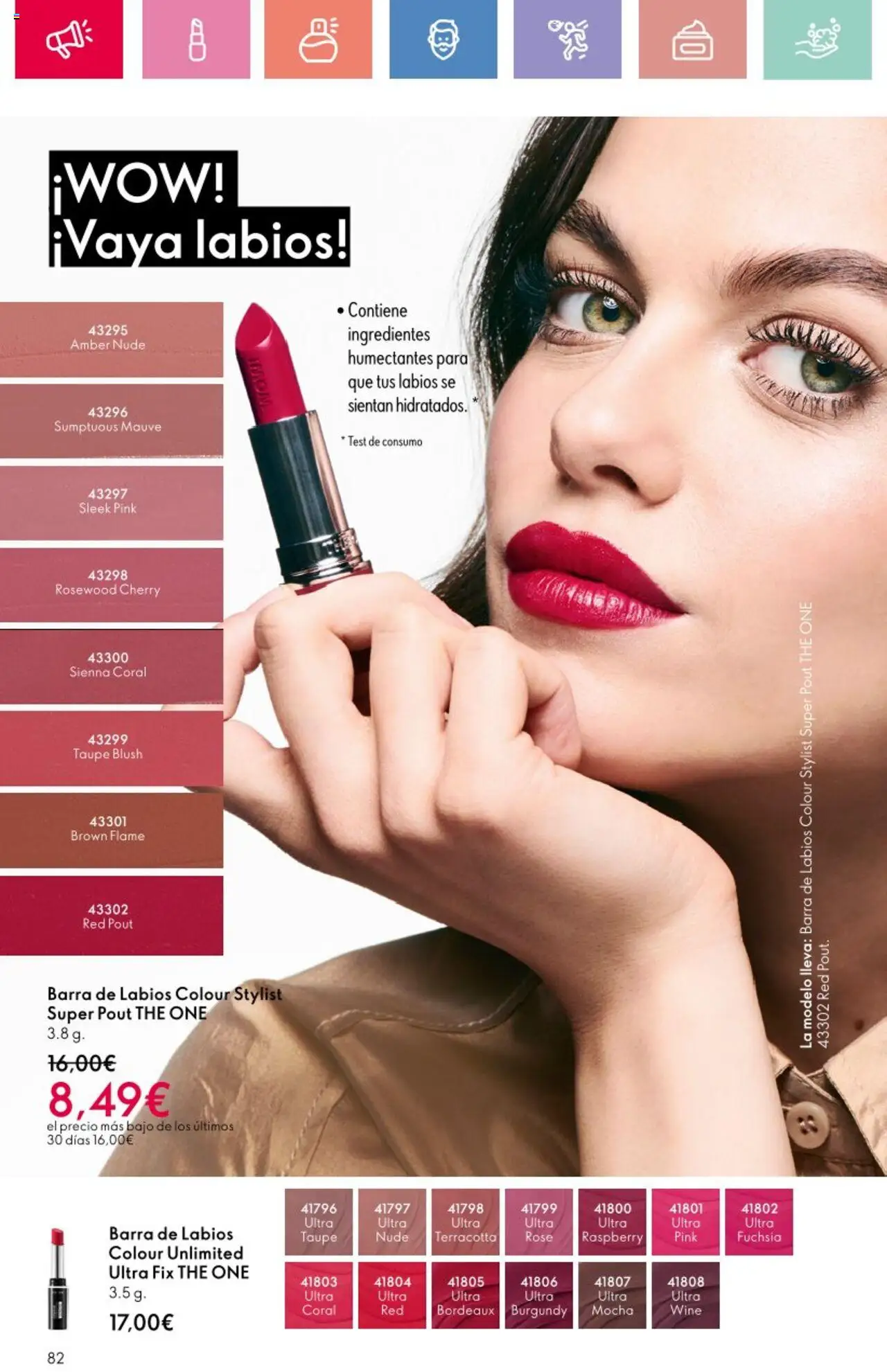 Oriflame - Catálogo Campaña 9 │ válido desde el 22.06.2025 | Página: 82 | Productos: Κρεμάστρα, Barra de labios