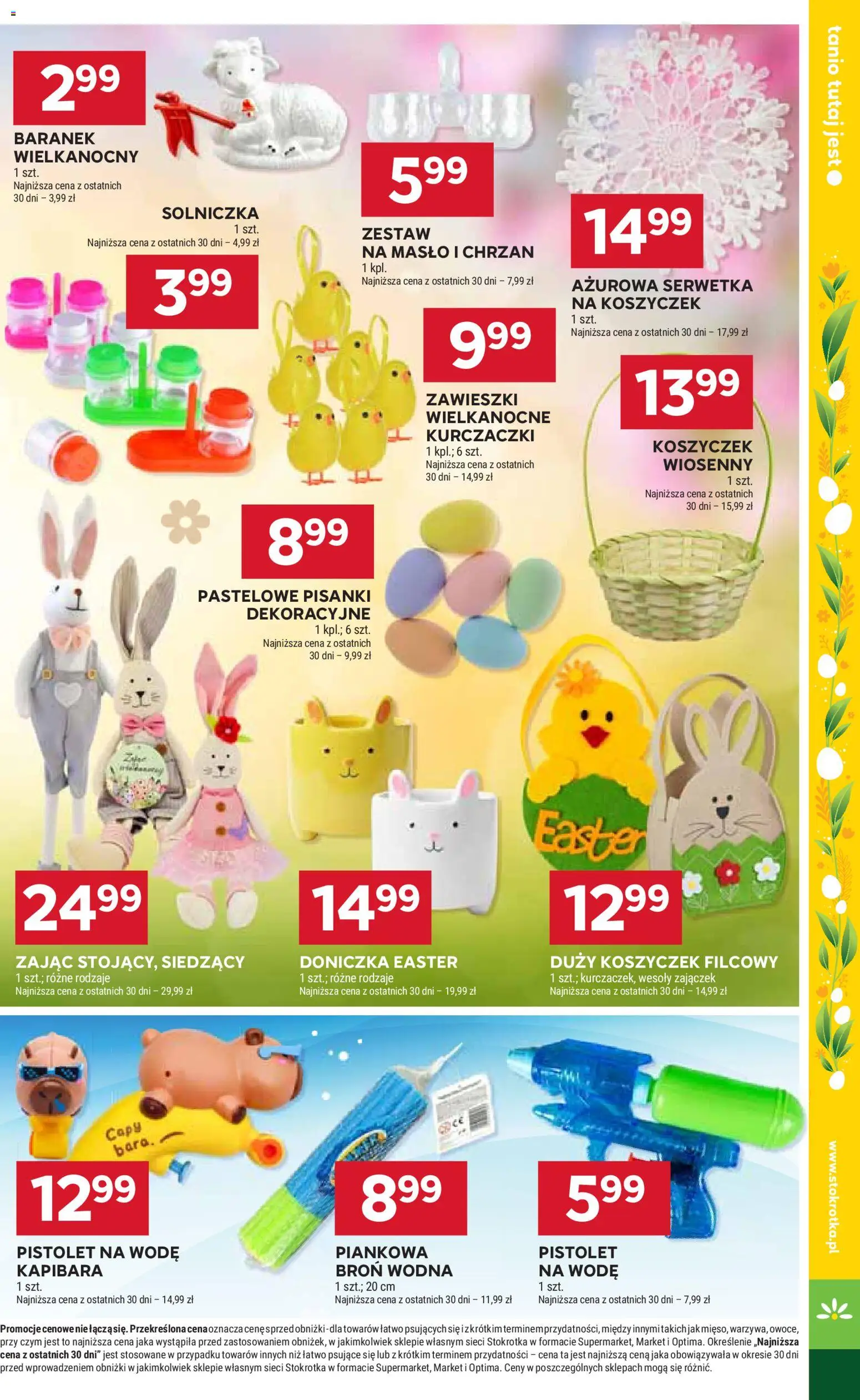 Stokrotka gazetka od 02.04.2026 | Strona: 42 | Produkty: Stokrotka, Chrzan, Doniczka, Masło