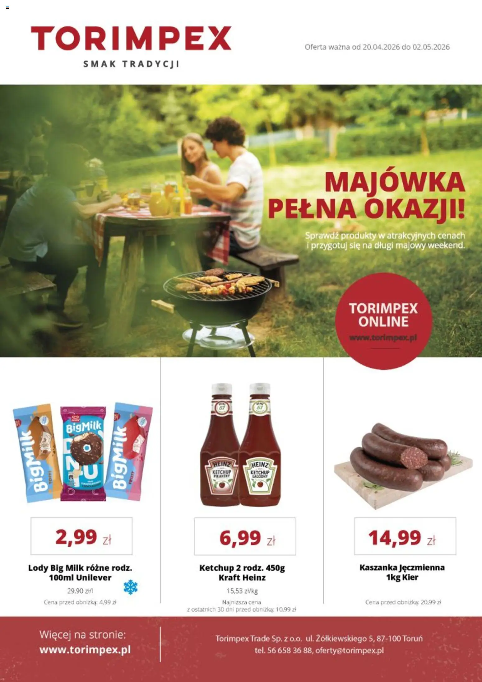 Torimpex gazetka od 20.04.2026 | 🔥 Mega okazje, które musisz zobaczyć! | Polska
