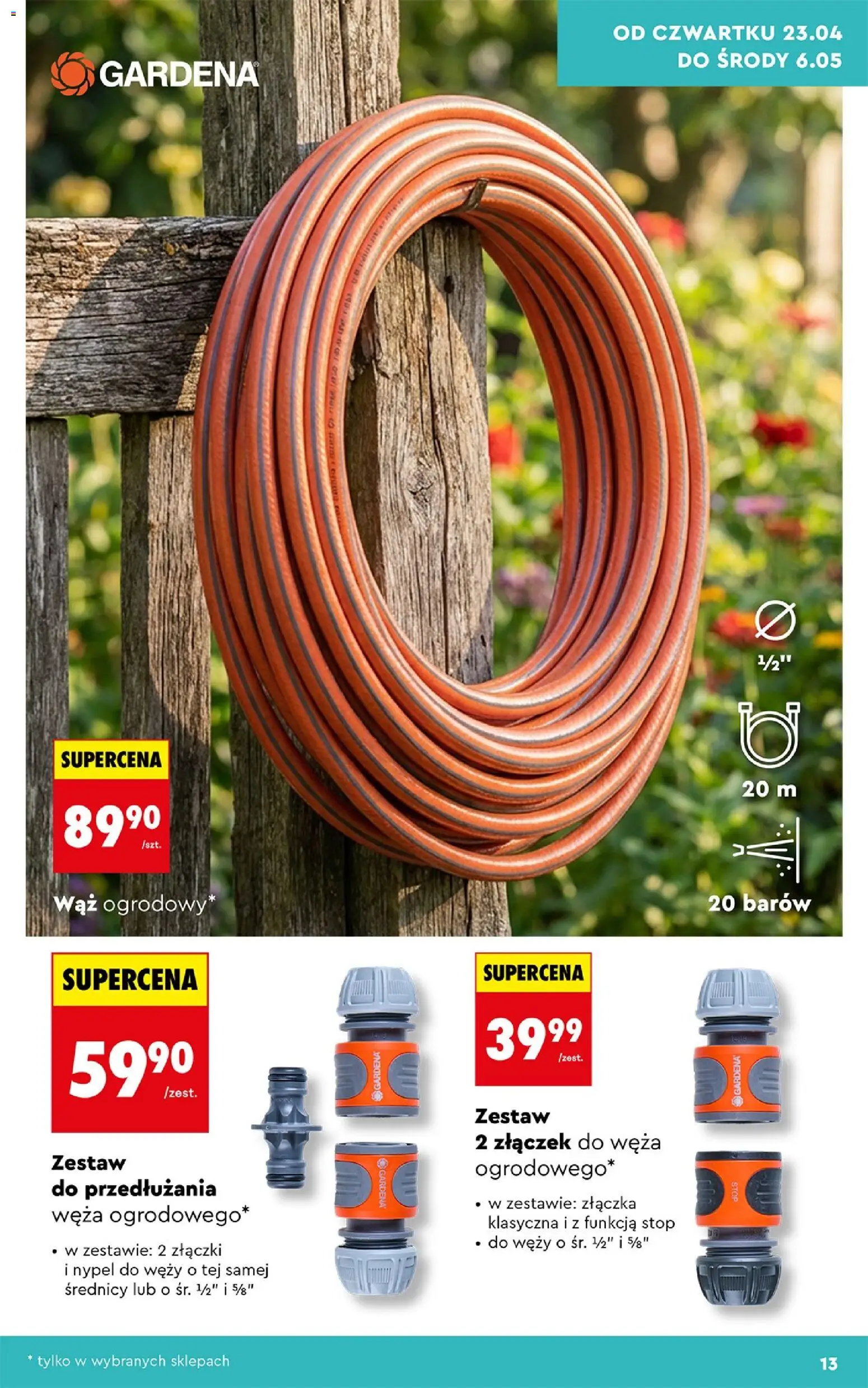 Biedronka Polsko leták - Ogród od 20.04.2026 | Strana: 13