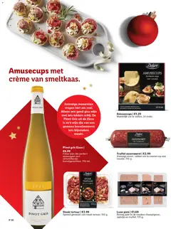 Steak tartaar, Spread gemaakt van steak tartaar. 150 g. - Voorbeeld van een folder van Lidl, geldig van 26.11.2025 | Pagina: 30 | Producten: Ui, Brood, Wijn, Crème