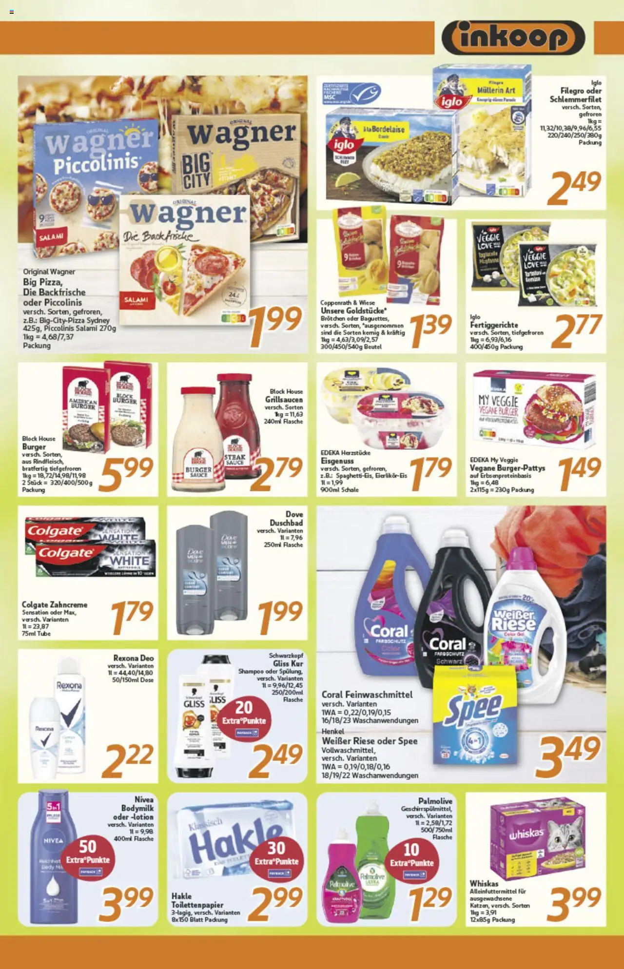Inkoop Prospekt 	 - gültig ab dem 21.07.2025 | Seite: 6 | Produkte: Spee, Fertiggerichte, Piccolinis, Steak
