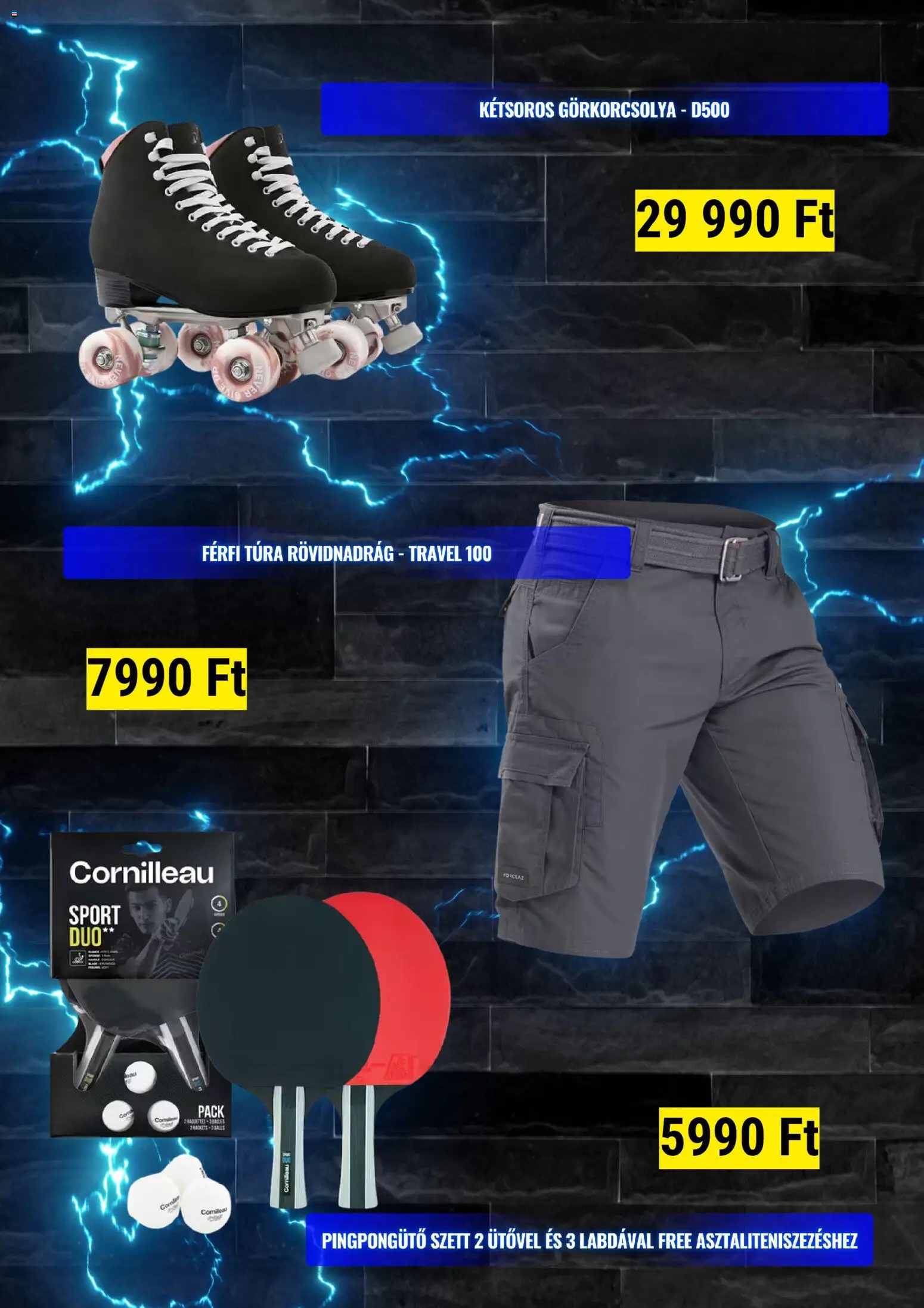 Decathlon akciós ujság - amely érvényes a következő dátumtól: 01.04.2026 | Oldal: 5 | Termékek: Görkorcsolya, Rövidnadrág