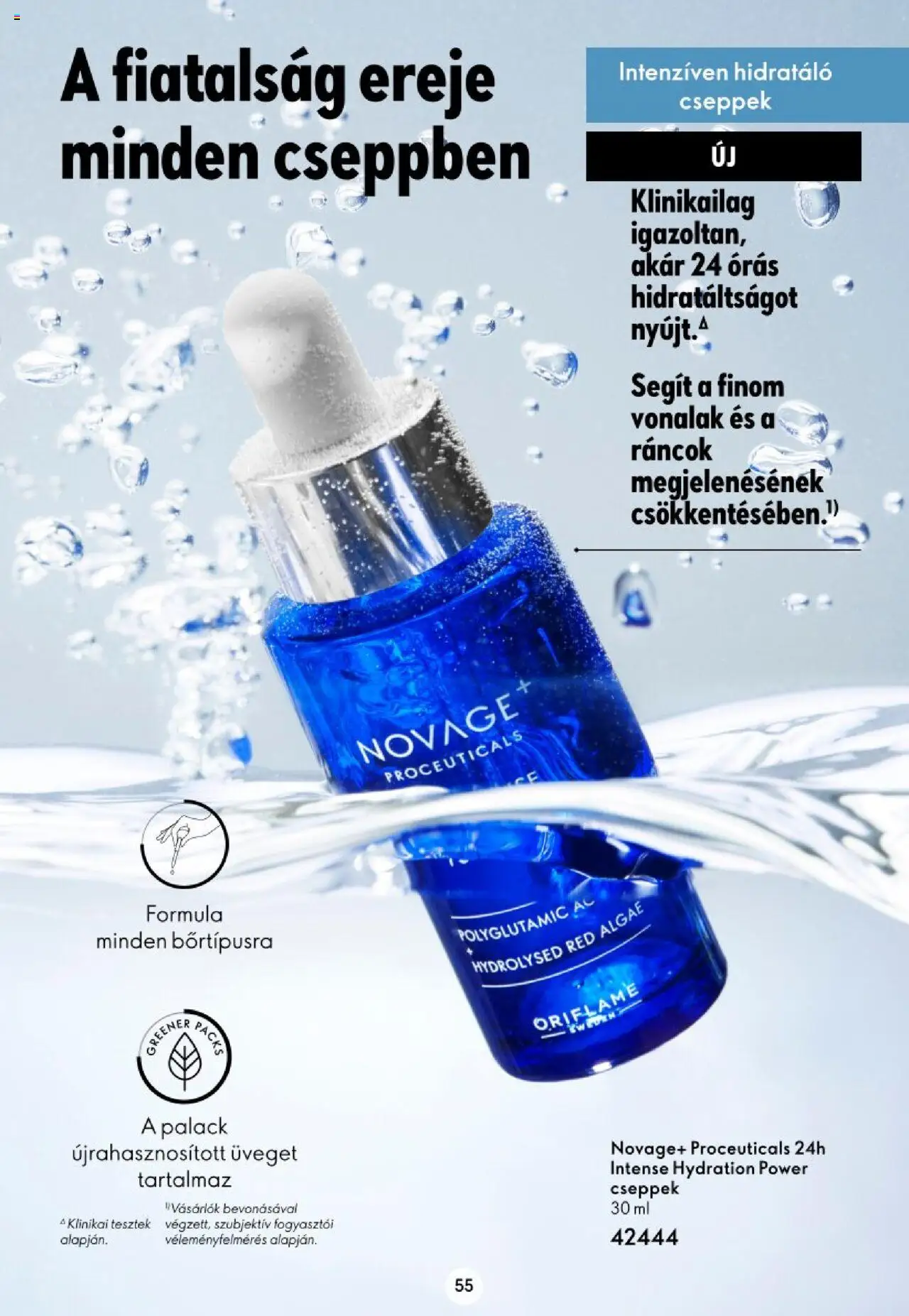 Oriflame akciós ujság - amely érvényes a következő dátumtól: 16.11.2023 | Oldal: 55
