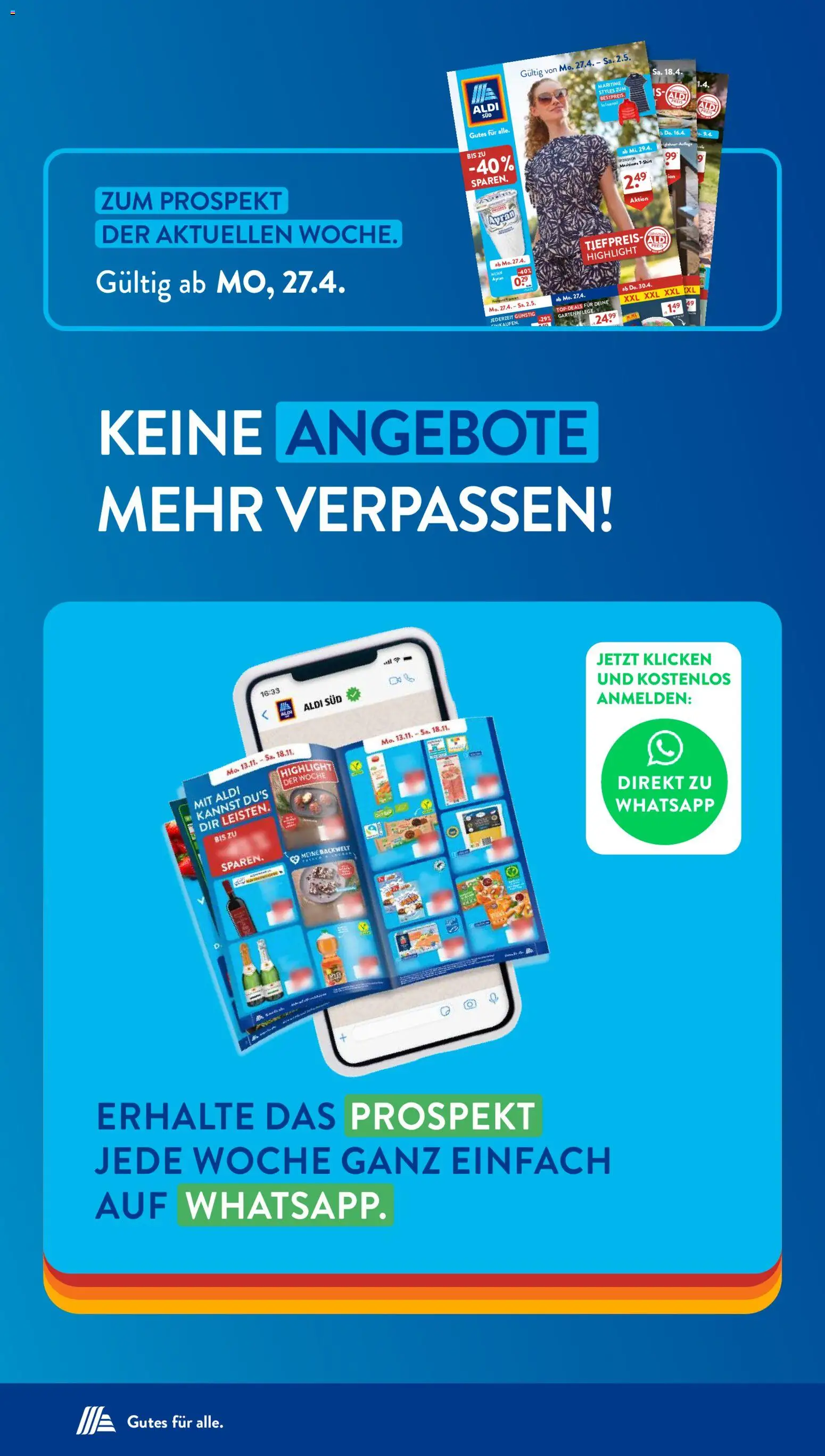 Aldi Süd Prospekt 	 – gültig ab 11.05.2026 | Seite: 23