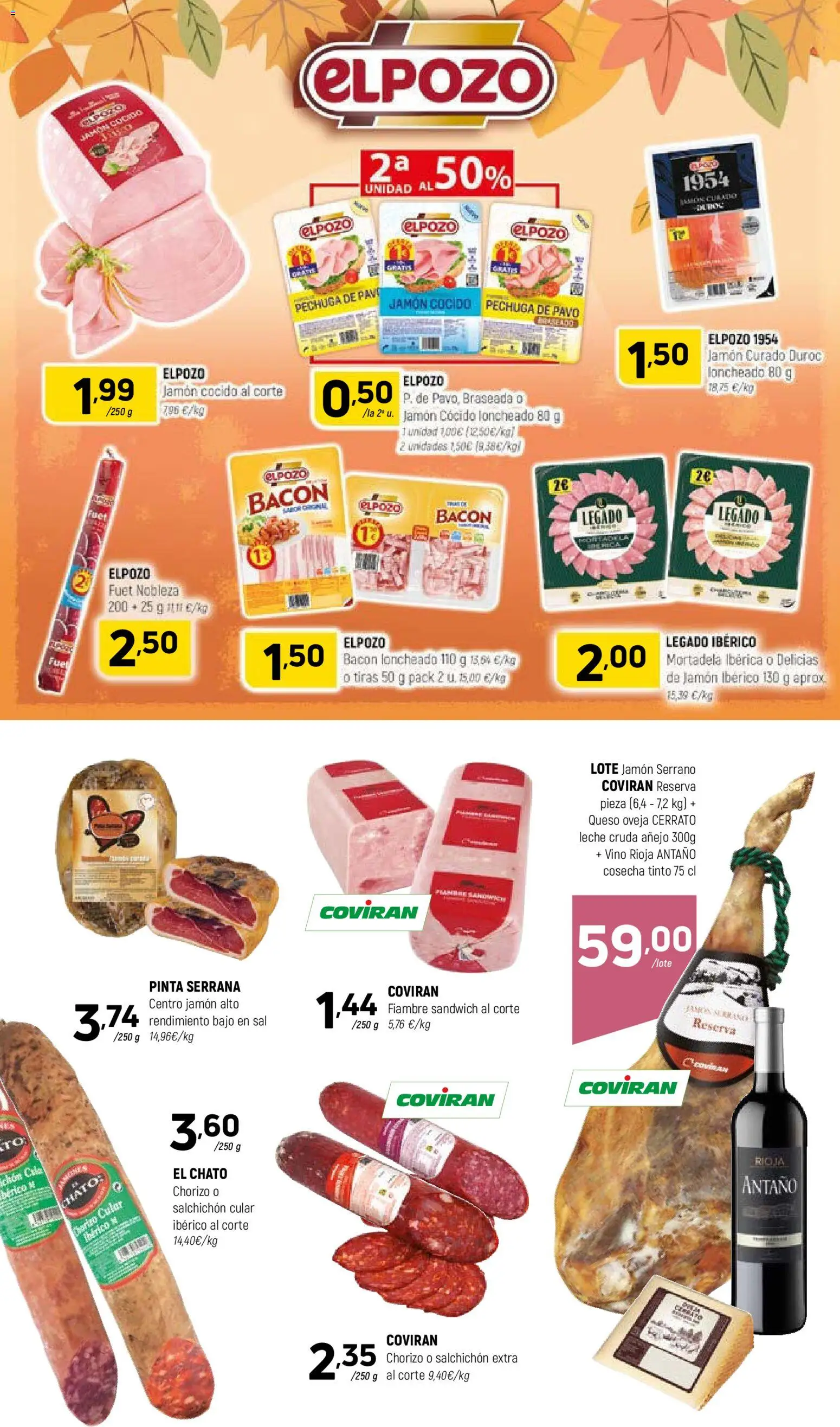 Coviran - Ceuta │ válido desde el 04.11.2025 | Página: 4 | Productos: Queso, Jamón, Mortadela, Loncheado