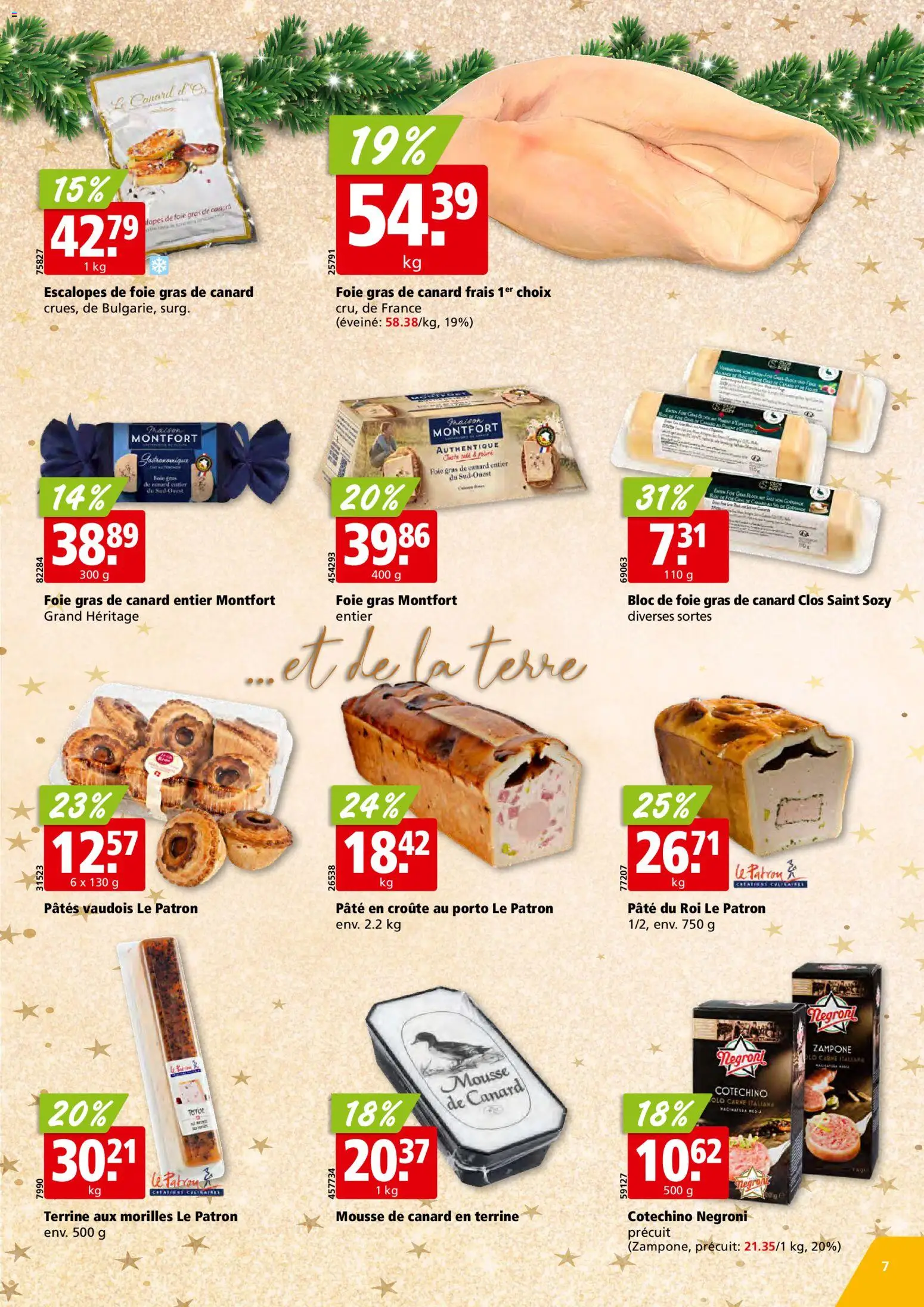 Aligro Aktionen Chavannes, Matran, Genève, Sion – gültig ab 15.12.2025 | Seite: 7