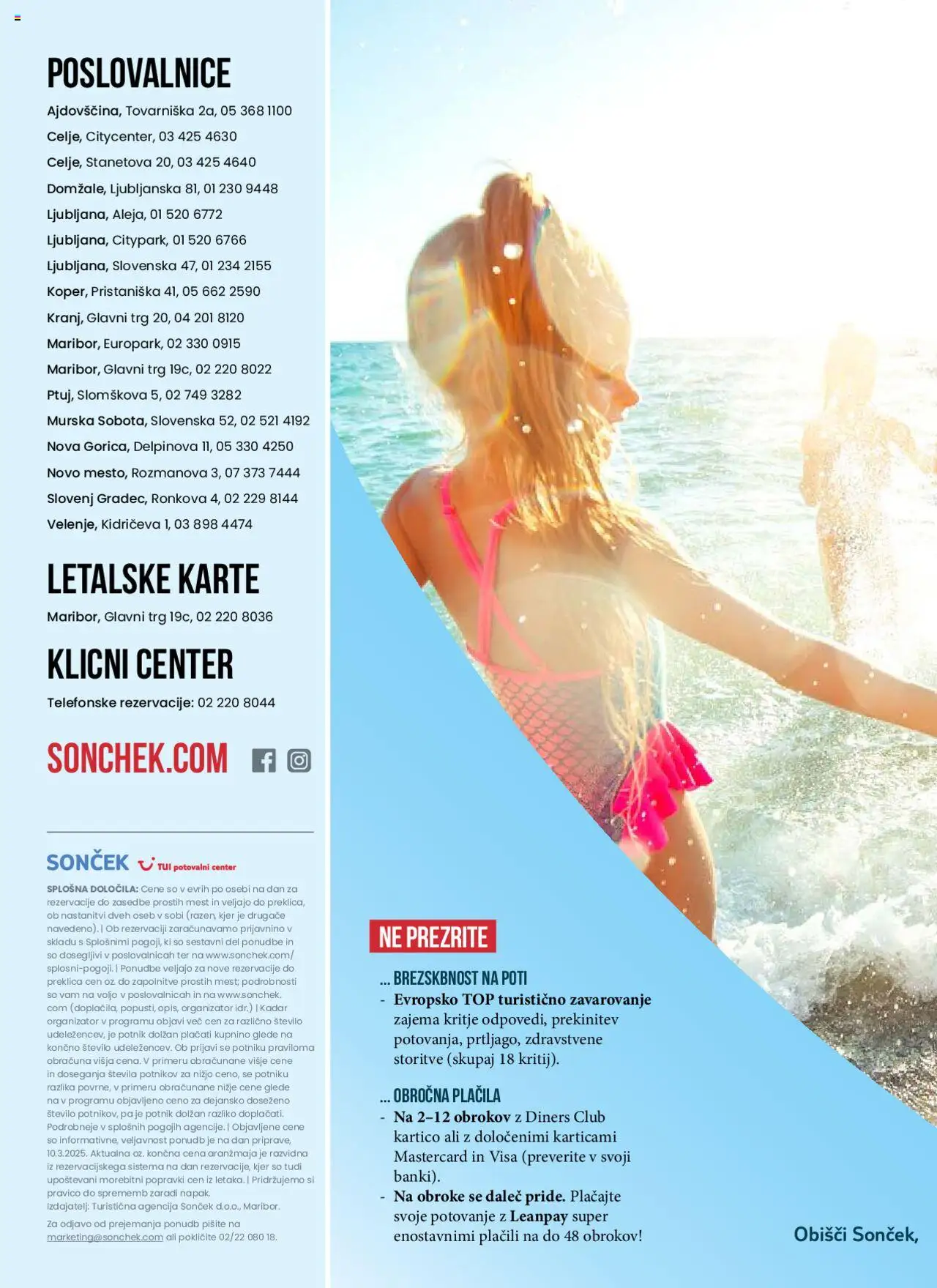 Sonček katalog družinske počitnice │ velja od 01.06.2025 | Stran: 2