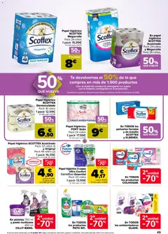 Vista previa Carrefour folleto válido desde el 27.01.2026 | Página: 51 | Productos: Papel higienico, Pasta, Té