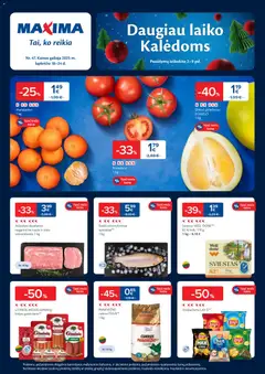 MAXIMA leidinys galioja nuo 18.11.2025