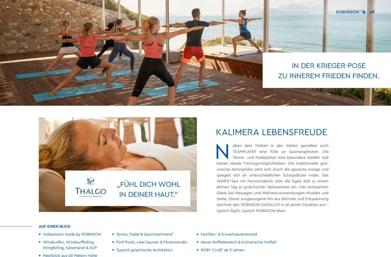 TUI Robinson 2024/25 - Unsere Clubs & Storys - gültig ab dem 04.11.2024 | Seite: 49 | Produkte: SUP
