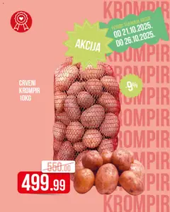 Metalac Proleter akcija krompir, jabuka - pregled Metalac Proleter kataloga - važi od 21.10.2025