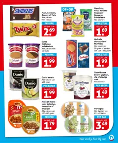Hoogvliet - Folder - Voorbeeld van een folder van Hoogvliet, geldig van 15.10.2025 | Pagina: 15 | Producten: Kwark, Twix, Snickers, Broodjes