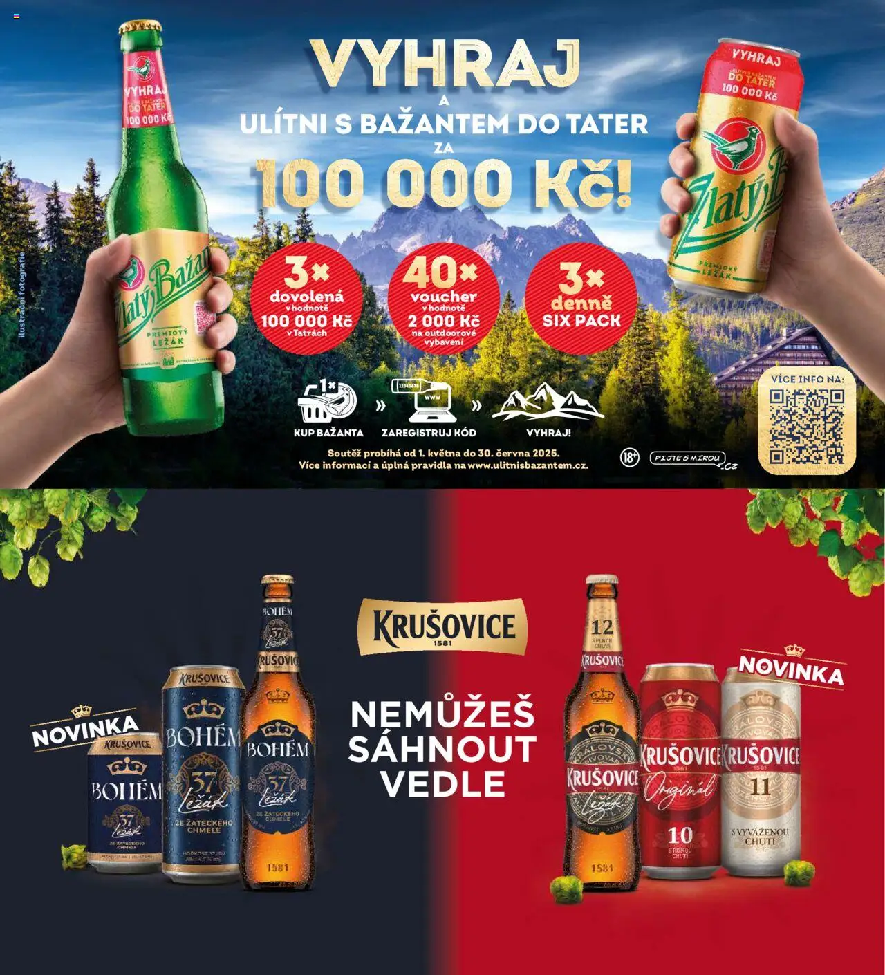 Albert magazín od 01.06.2025 | Strana: 57 | Produkty: Krušovice Bohém, Krušovice