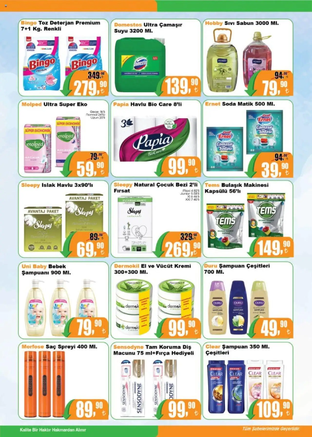 Hakmar Katalog - 18.10.2025 tarihinden itibaren geçerlidir | Sayfa: 7 | Ürünler: Saç spreyi, Vücut kremi, Deterjan, Soda