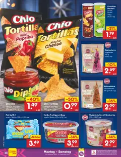Netto Marken-Discount Prospekt 	 ab 22.12.2025 gültig | Seite: 30 | Produkte: Haribo, Paprika, Chio tortillas