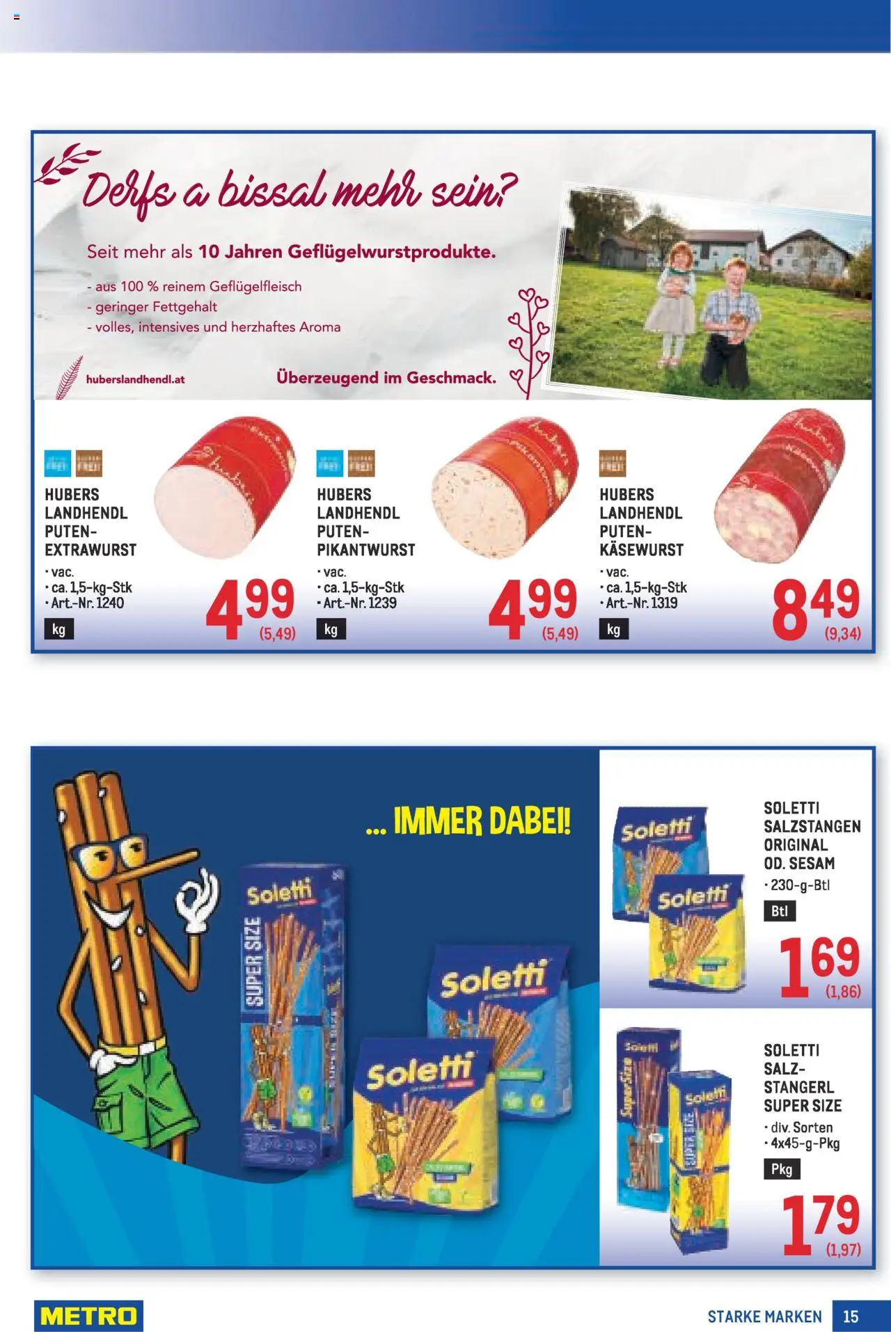Metro  Starke Marken gültig ab 18.09.2025 | Seite: 15 | Produkte: Salz