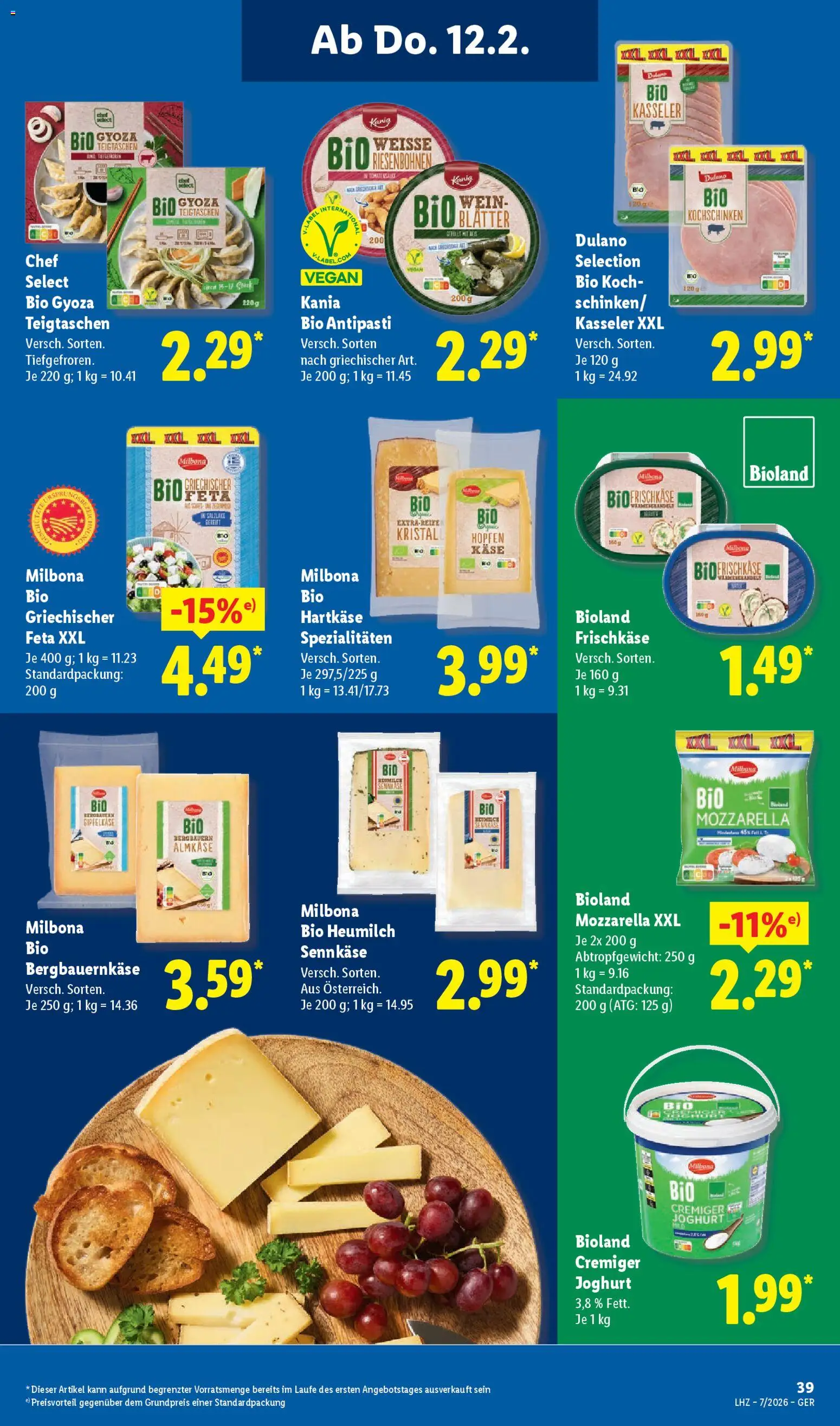 Lidl Prospekt Grimma – gültig ab 09.02.2026 | Seite: 59 | Produkte: Feta, Käse, Joghurt, Frischkase