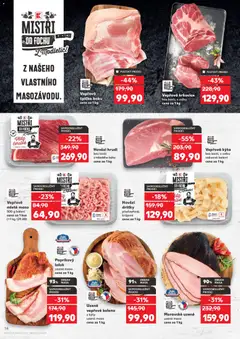 Náhled letáku Uzené vepřové koleno z kýty, uzené maso cena za 1 kg od 05.11.2025 | Strana: 14 | Produkty: Uzené maso, Mleté maso, Vepřová Kýta, Hovězí dršťky