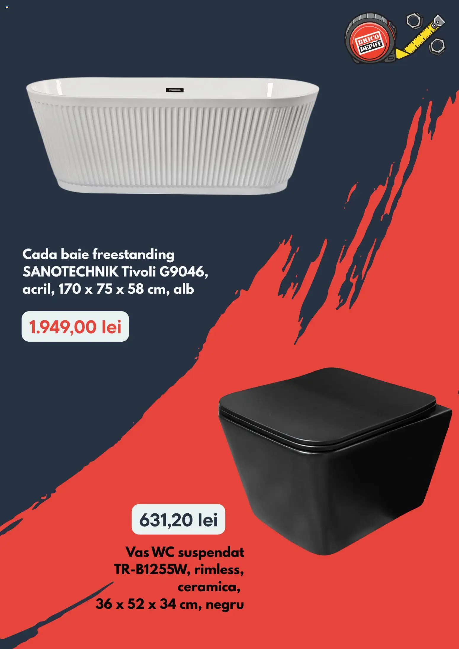 Noul catalog Brico Depot – valabil de la 12.02.2026 | Pagină: 2 | Produse: Cadă