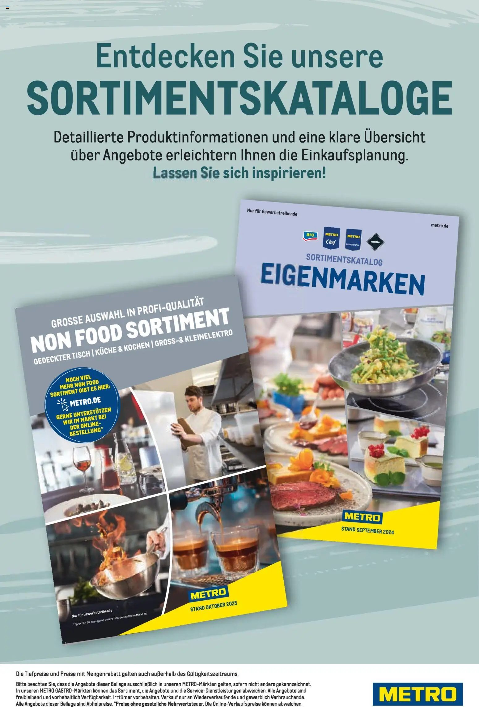Metro Outdoor für Profis – gültig ab 01.02.2026 | Seite: 52 | Produkte: Tisch, Küche
