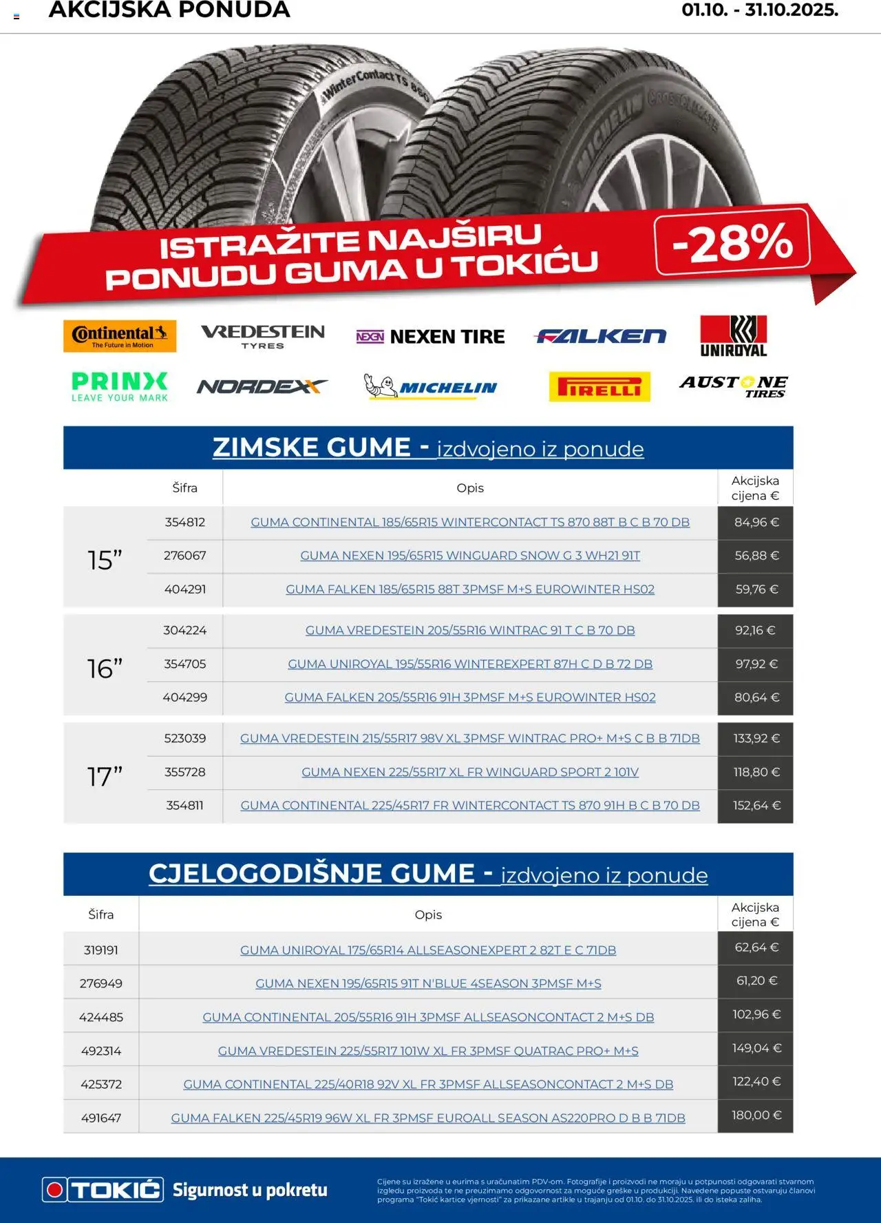 Tokić katalog | vrijedi od 01.10.2025 | Stranica: 3