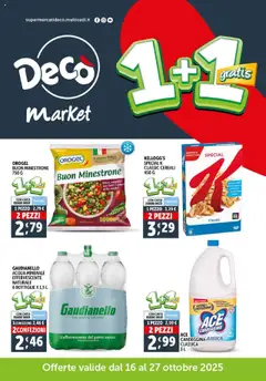 Anteprima del volantino Decò Market - Napoli catalogo valido a partire dal 16.10.2025