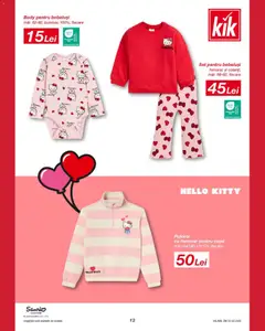 Ofertele Kik valabile de la 02.02.2026 | Pagină: 13 | Produse: Body, Pulover, Keşe