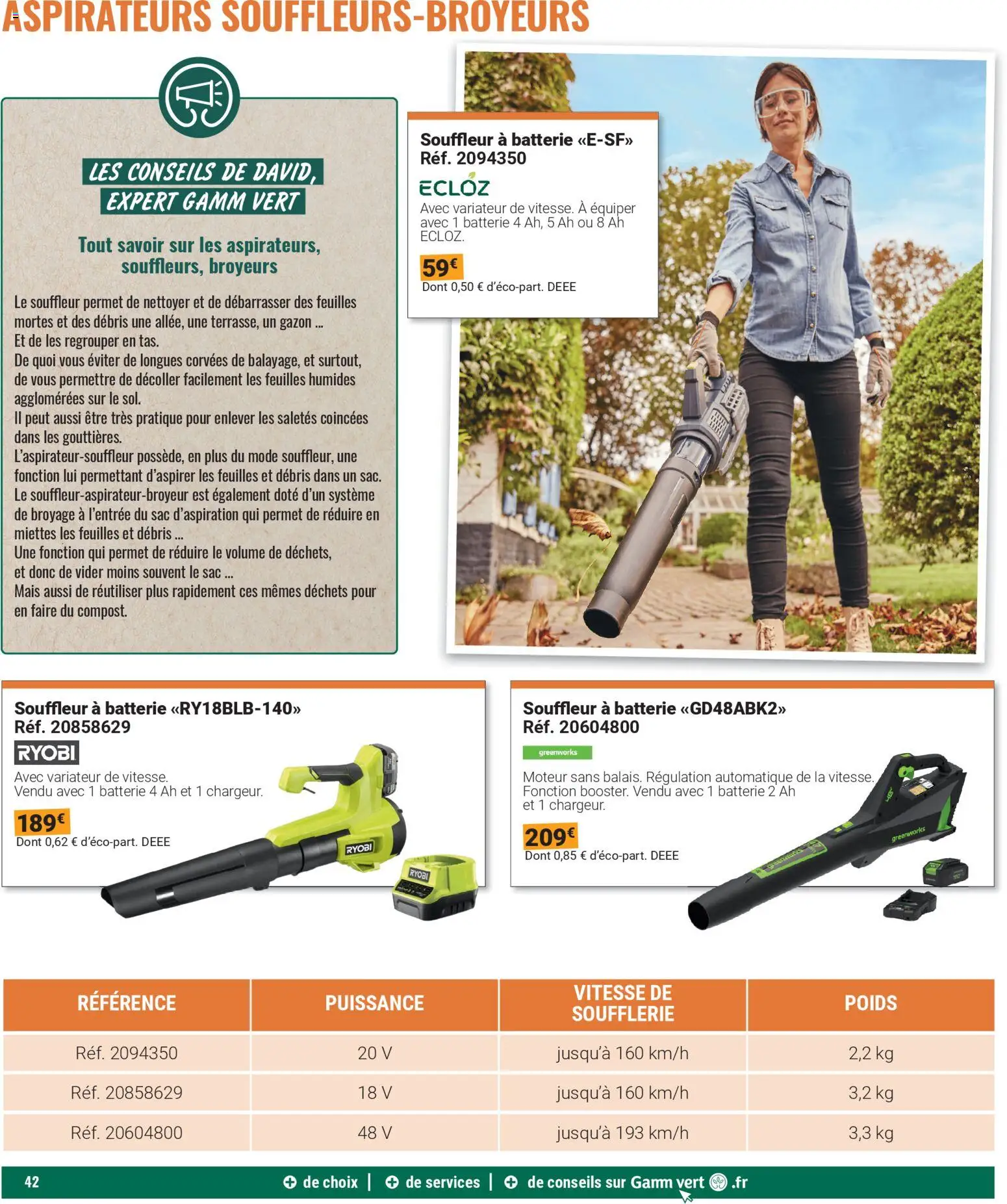 {H1} | Page: 42 | Produits: Sac, Poids, Mais, Gazon