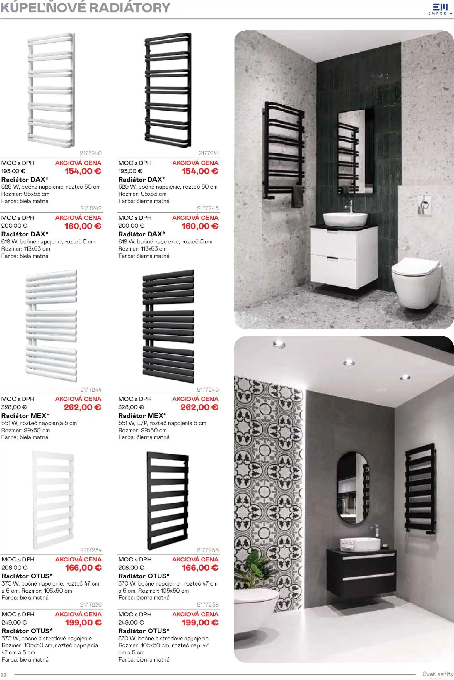 Nové Ingema akcie – leták je platný od 29.10.2025 | Strana: 98 | Produkty: Radiátory, Radiator